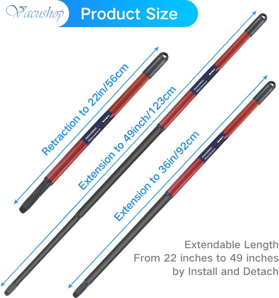 Durable Mop Handle for O-Ceda Spin Mop