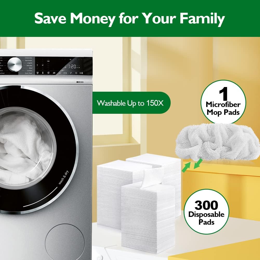 Reusable Microfiber Mop Pads for Swiffer