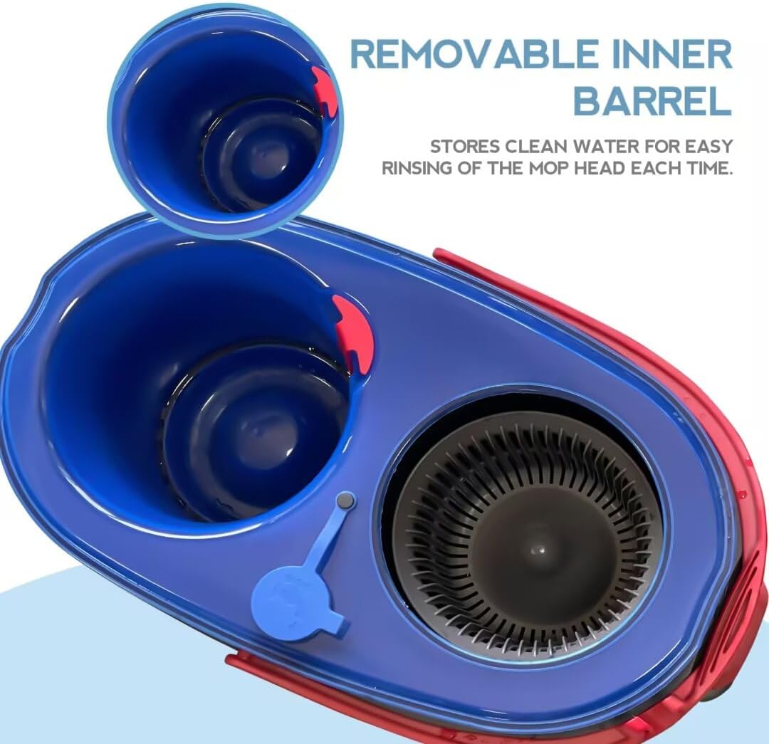 3-Pack Spin Mop Replacement Heads for Rinseclean 2-Tank System