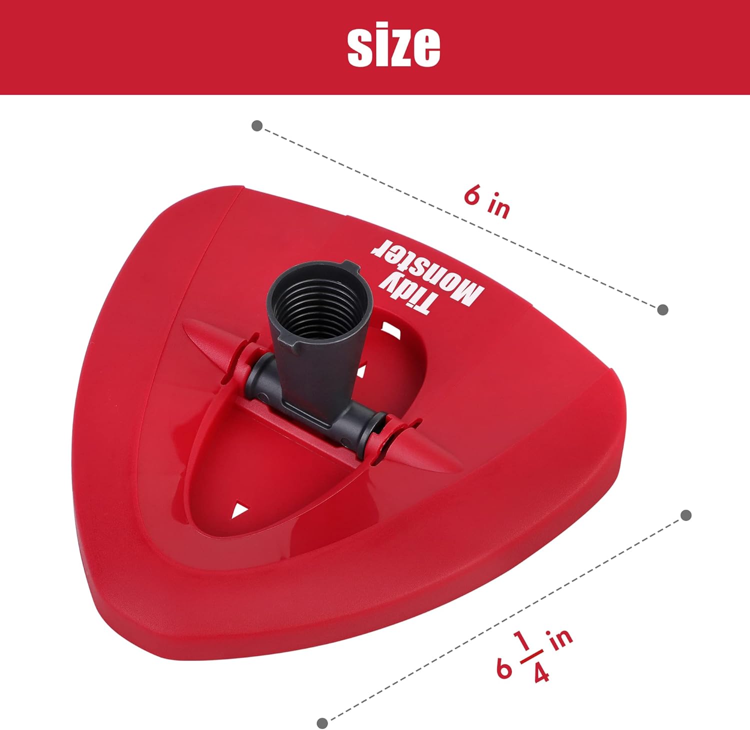 Tidy Monster 6-Inch Mop Replacement Base