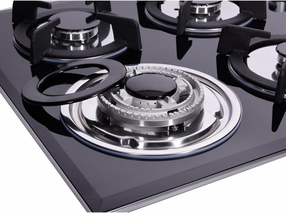 Professionally Engineered Dual Fuel 24-Inch Gas Cooktop