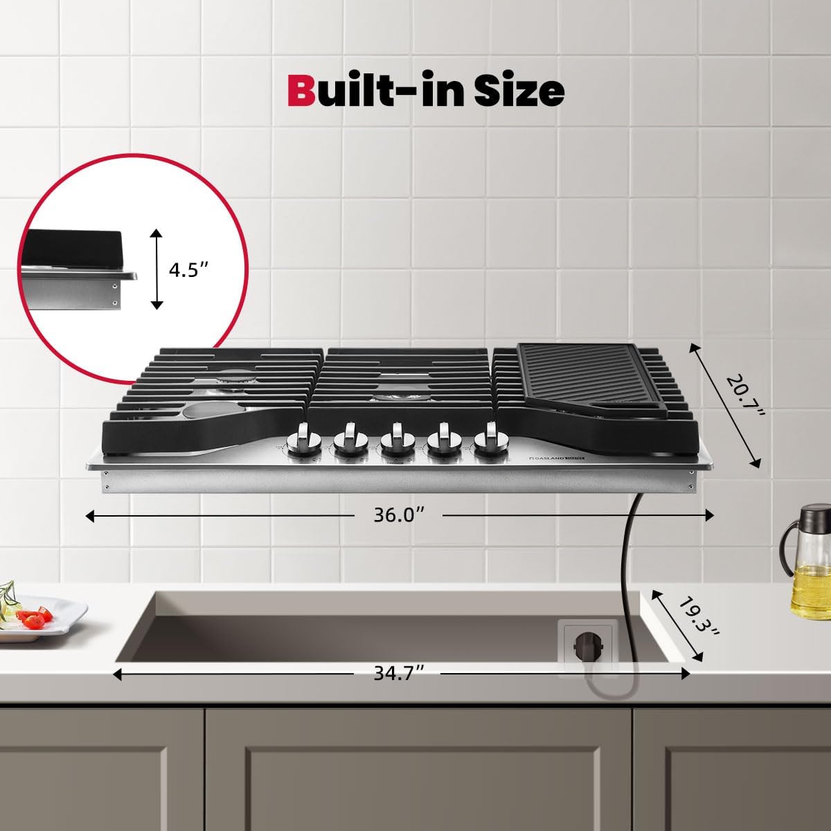 Gasland 5-Burner 36