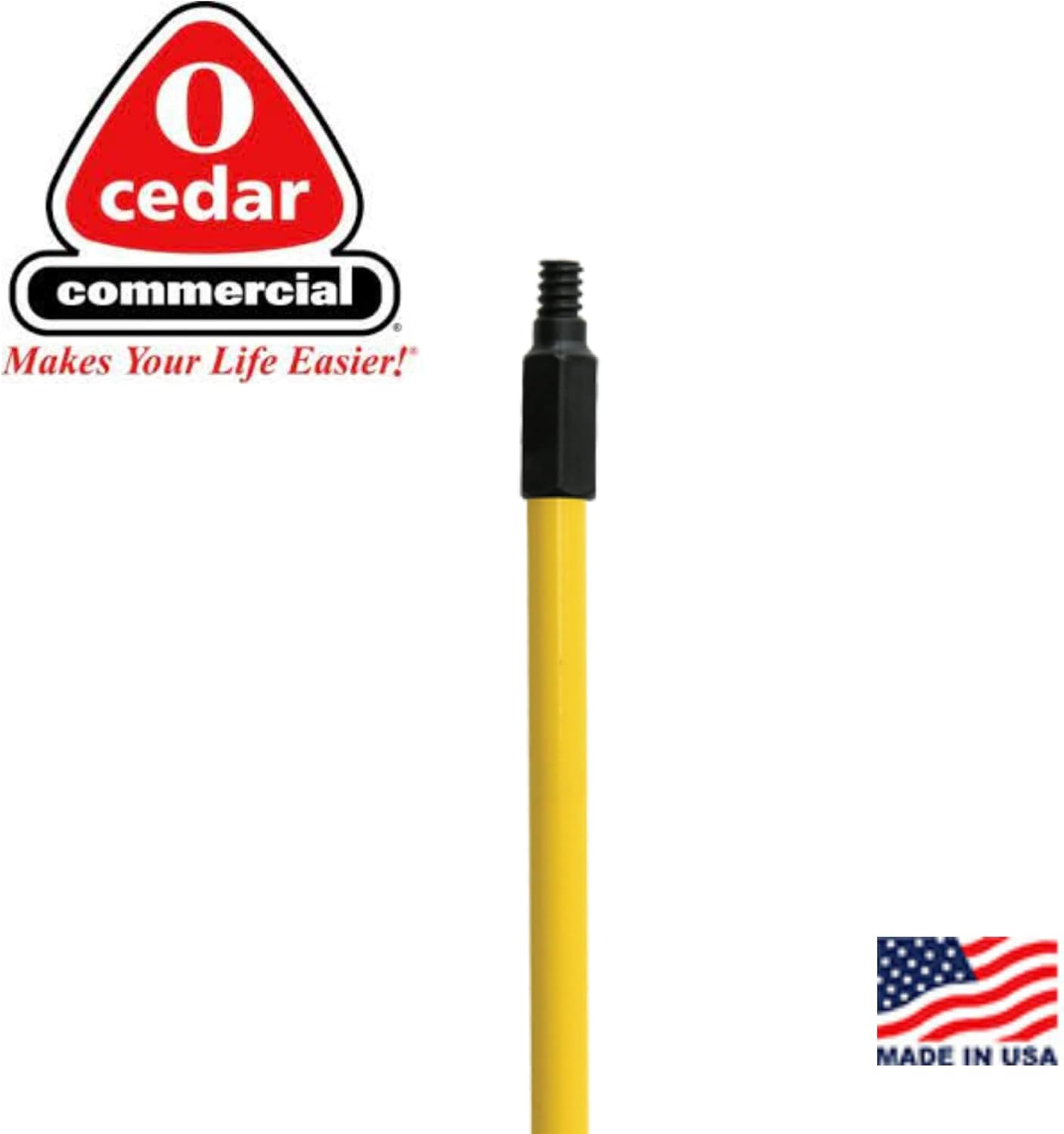 O-Cedar Commercial 96516 Quick Change Mop Stick Yellow