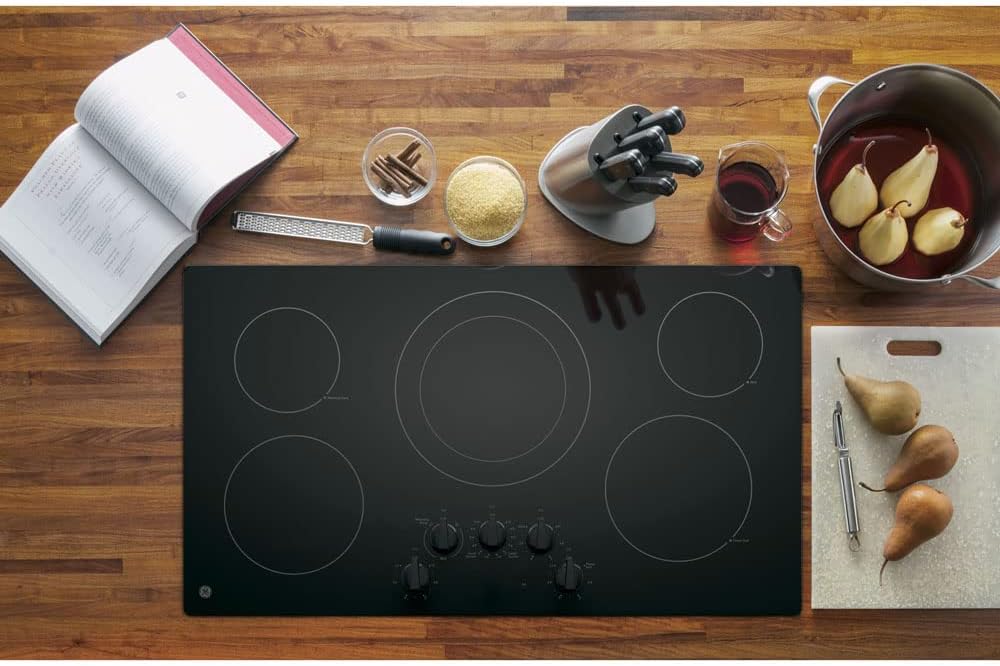GE 36 Electric Cooktop