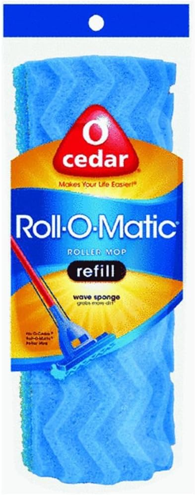 OCEDAR 8 Sponge Mop Refill US-Made Durable Versatile