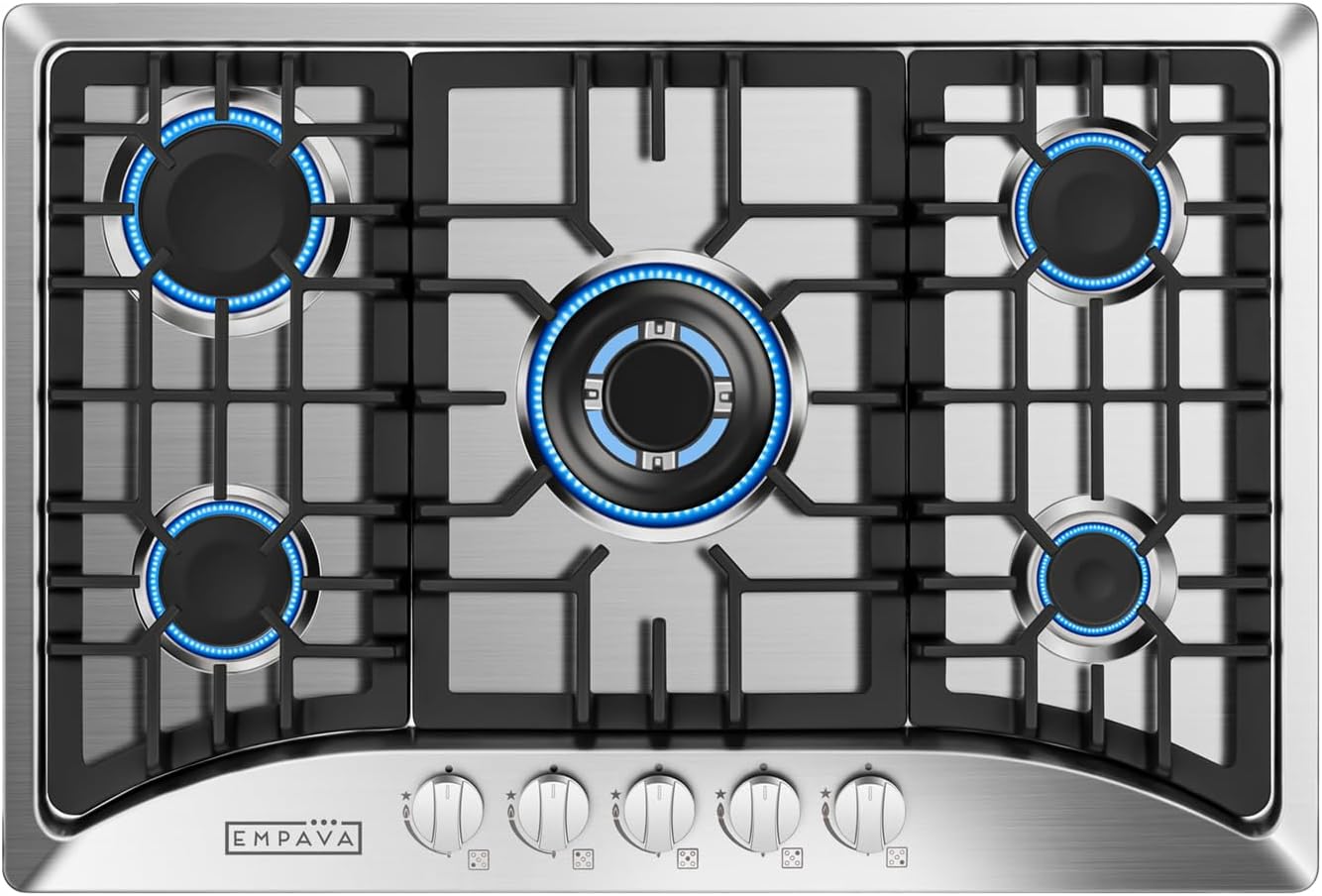 Empava 30-inch Smart Gas Cooktop