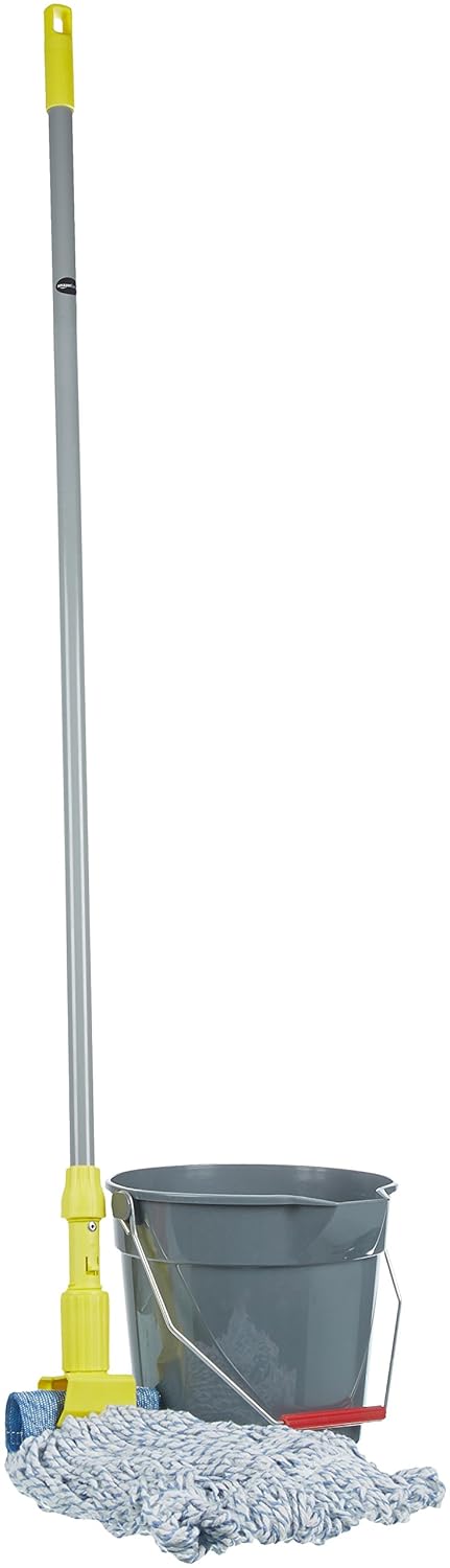 Amazon Basics 5-inch Loop-End Rayon Finish Commercial String Mop Head