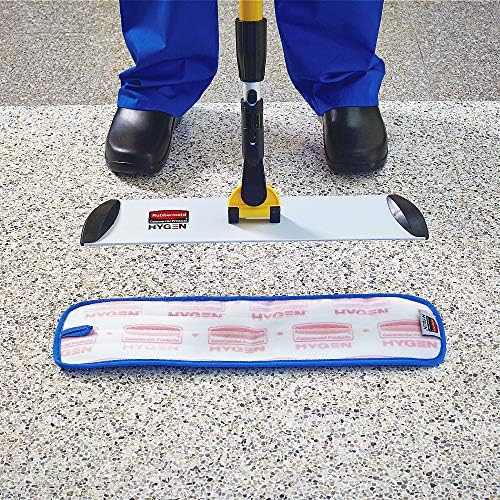 rubbermaid 18-inch blue mop head for heavy-duty cleaning