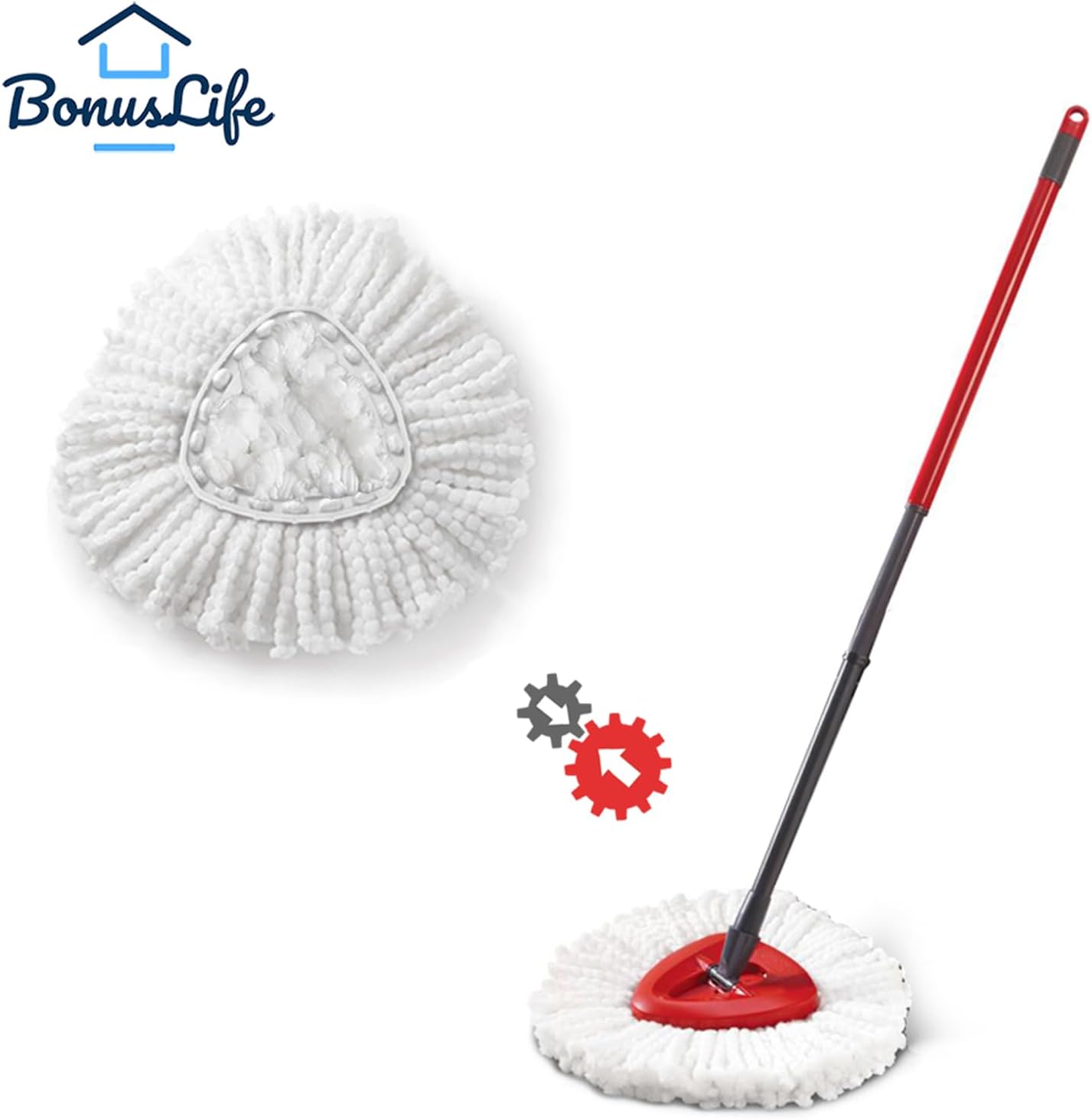 Bonus Life EasyWrin Spin Mop Refill