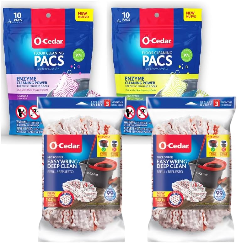 O-Cedar 2x Refill Pack with Citrus and Lavender PAC