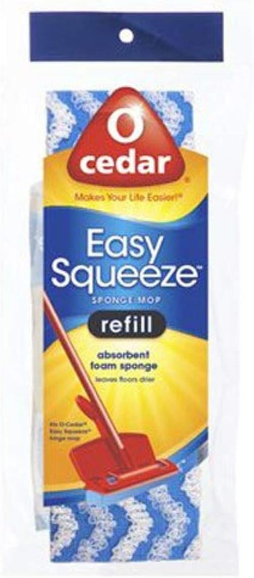 O-Cedar Cell Sponge Mop Refill Assorted