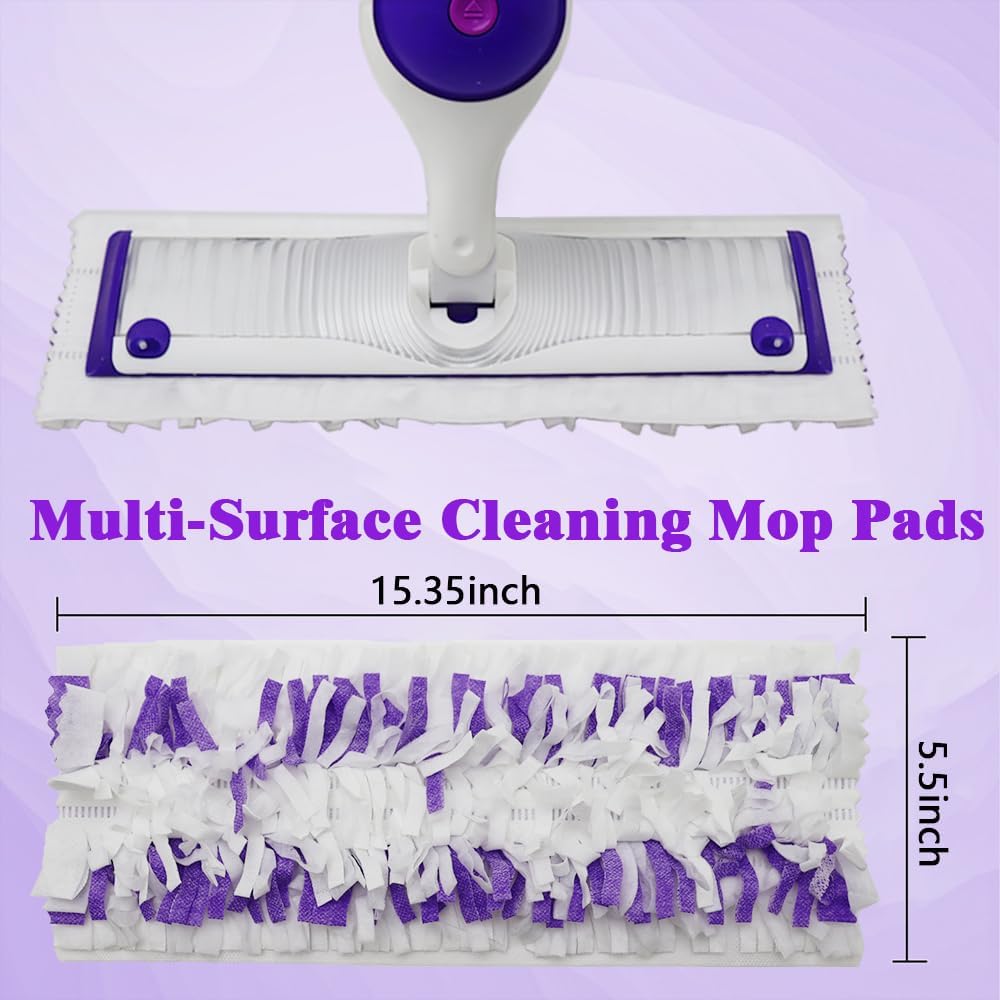 Perfect 10-Count Set for Mop Pad Refills - Safe Compatible and Efficient