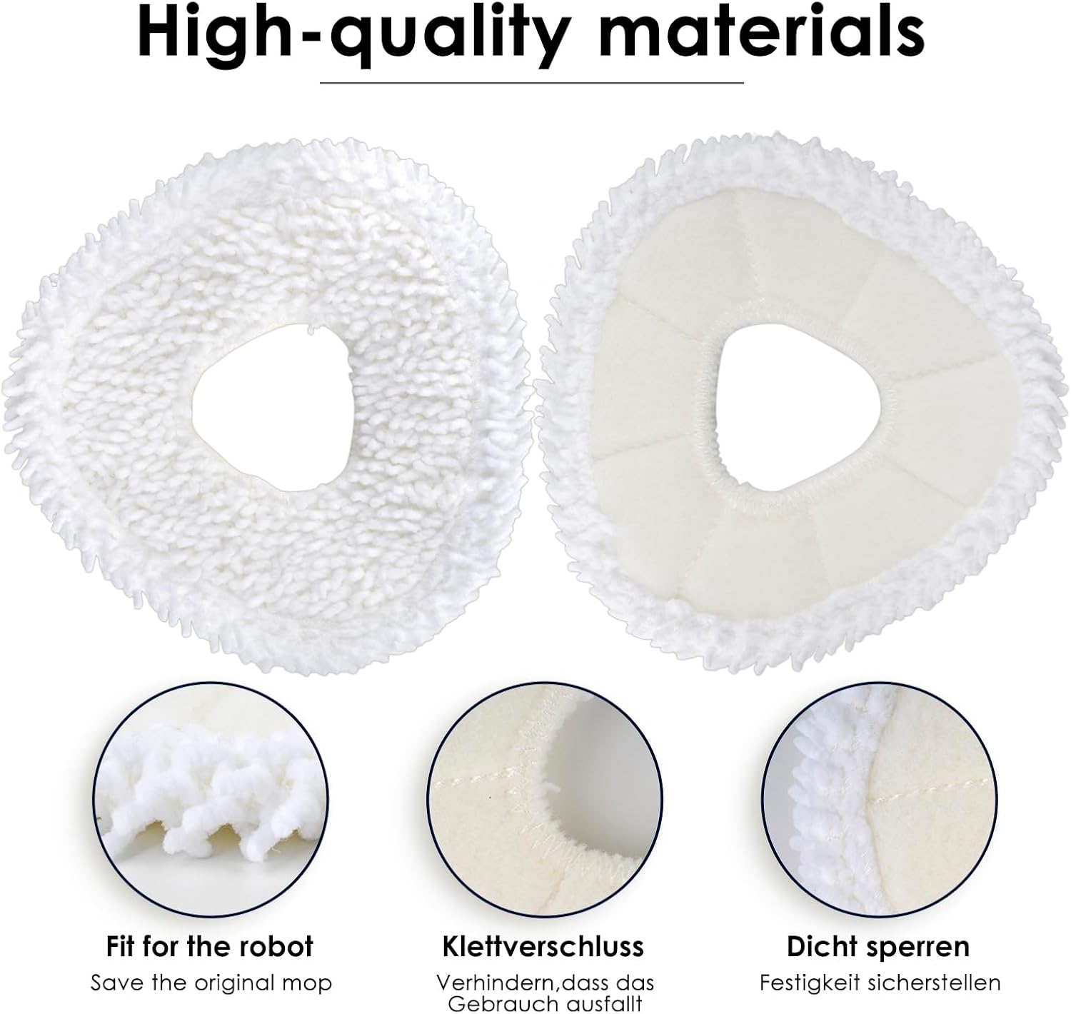 Premium Washable Mopping Pads for Narwal Freo