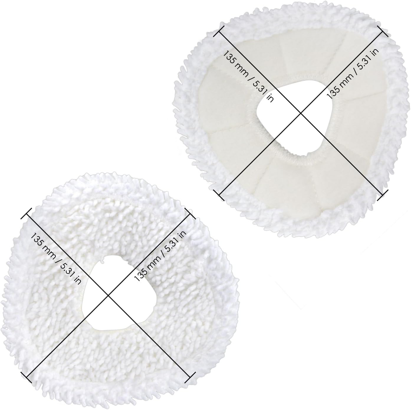Premium Washable Mopping Pads for Narwal Freo