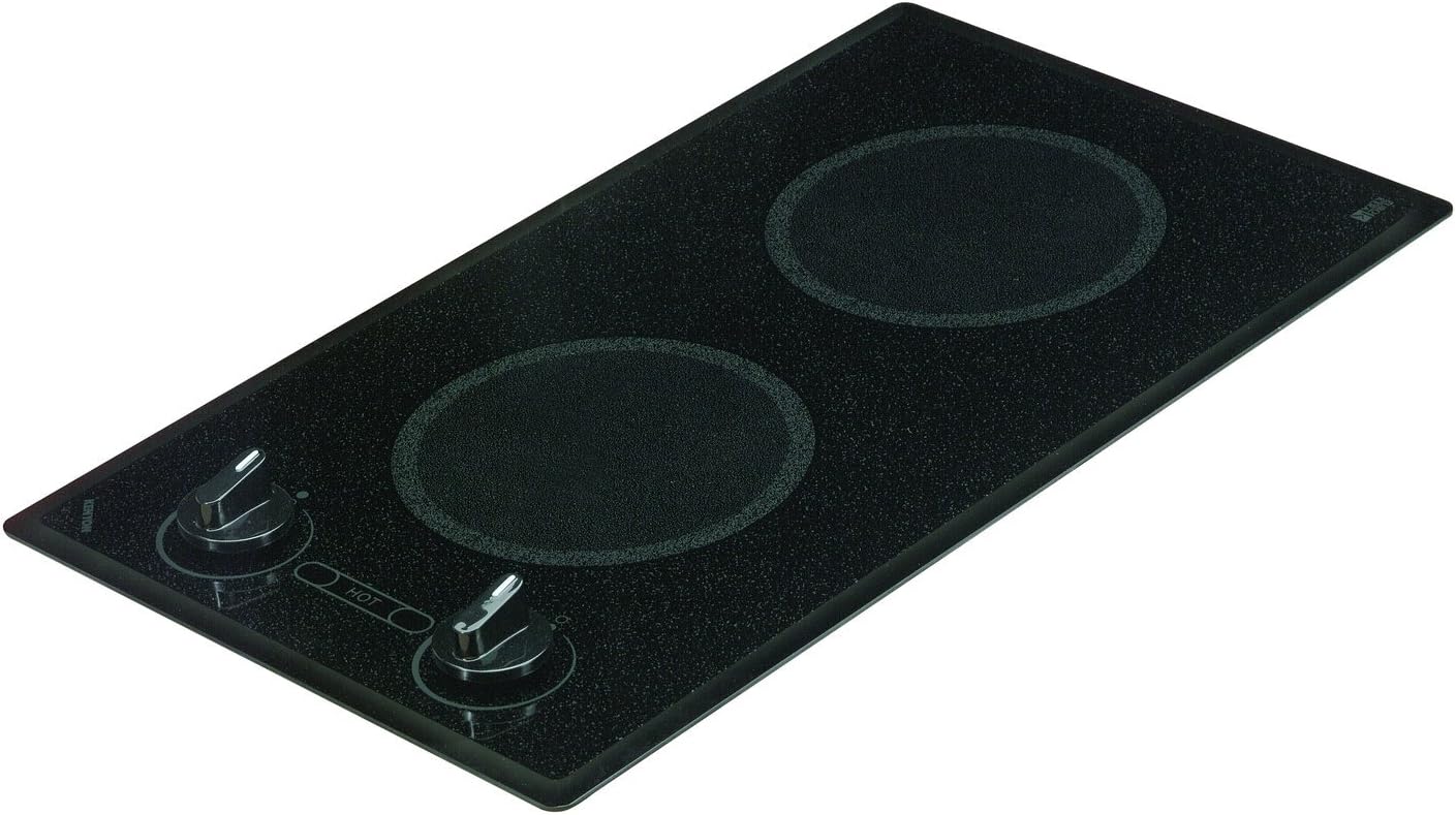 Chic 2-Burner Electric Cooktop for Modern Kitchens