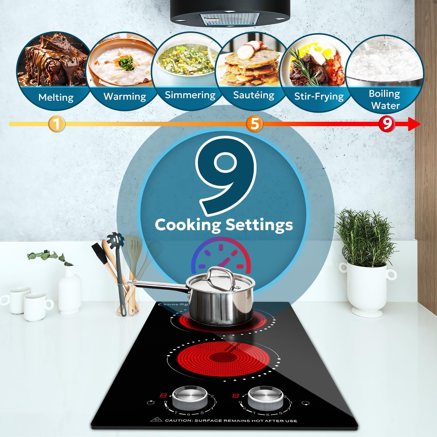 Electric Cooktop for Quick Use