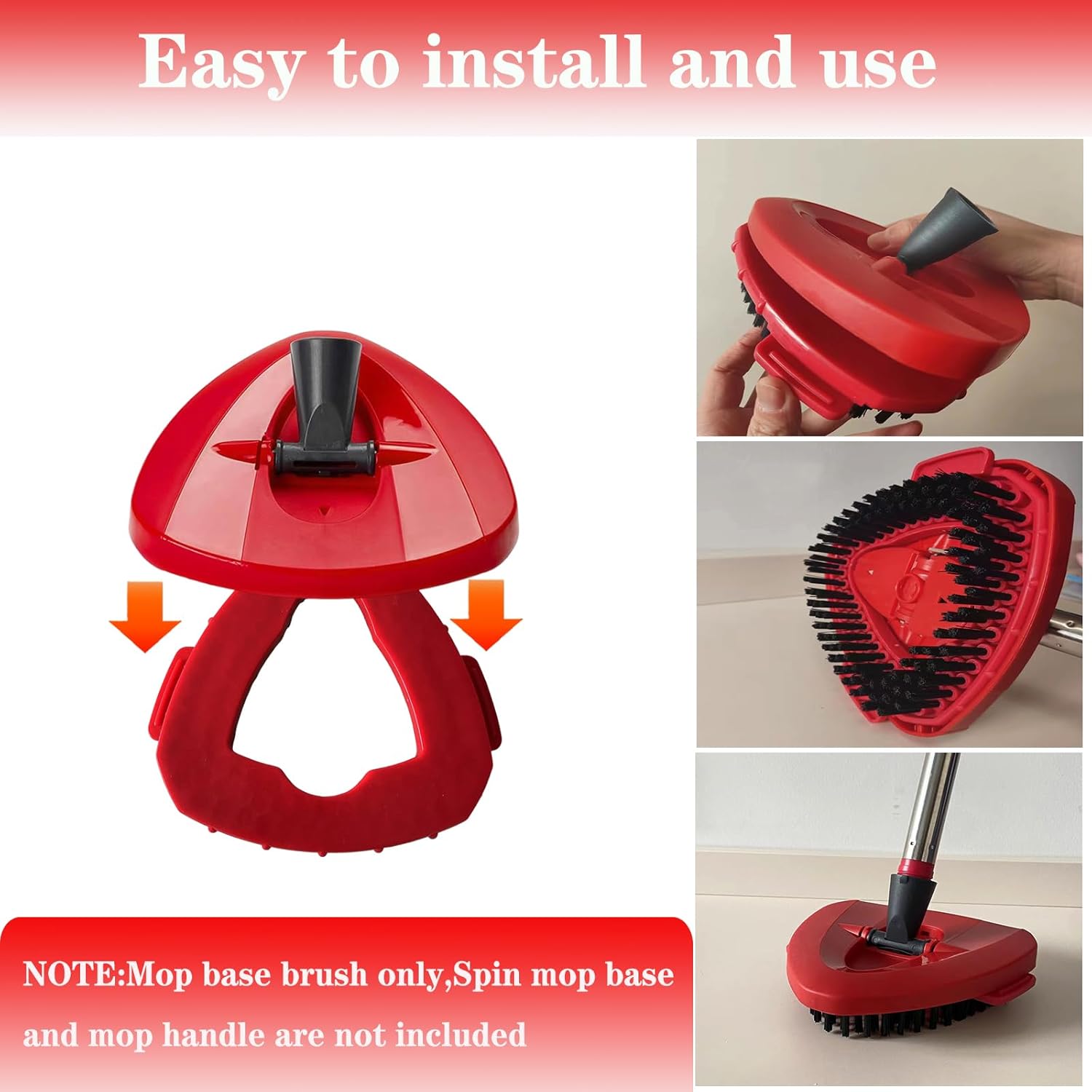 Fazlynyi Spin Mop Replace Head Brush