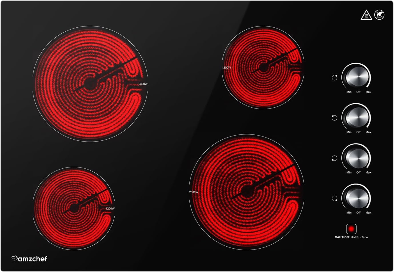 30 Inch Electric Cooktop With 4 Burners for Your Kitchen Needs