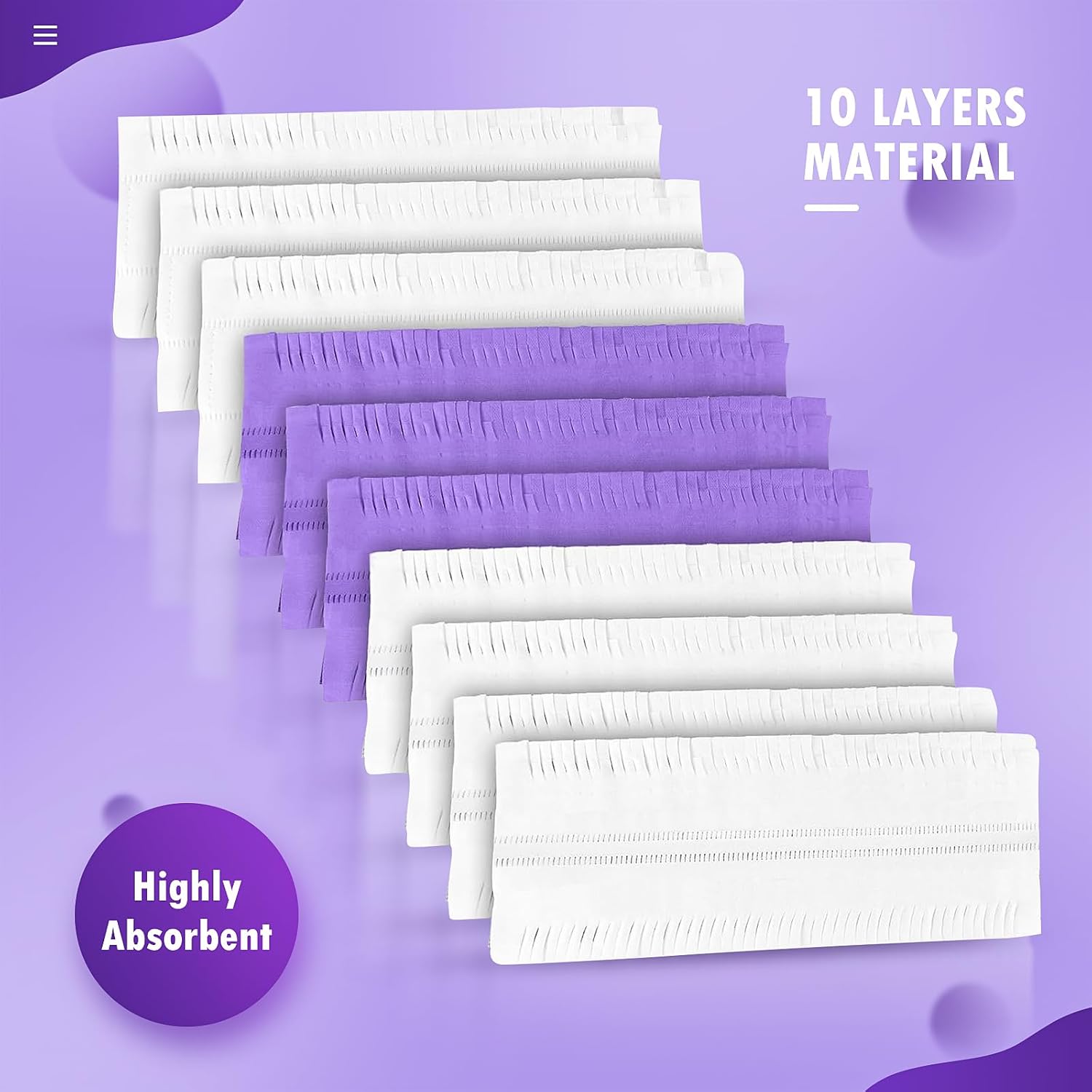 Pure Realm 18-Count Swiffer PowerMop Refills Durable Effective Multi-Surface Mop Pads