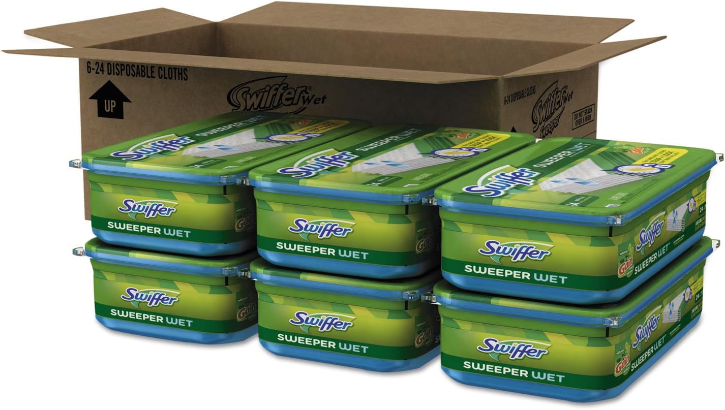 Swiffer Sweeper Wet Mop Pads Clean Better Deeper Every Time