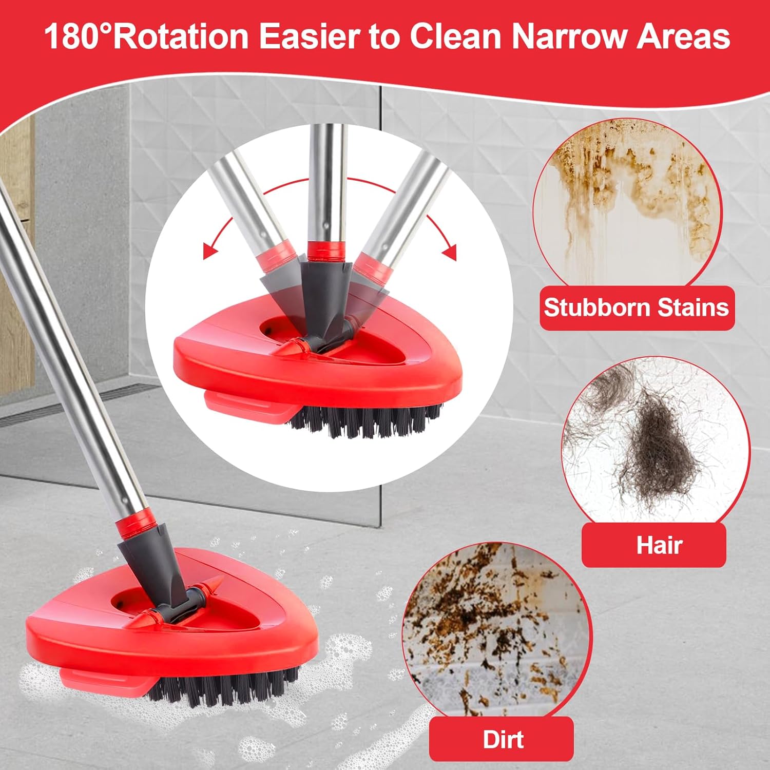 O Cedar Scrub Brush Kit - Easy to Use DurableClean