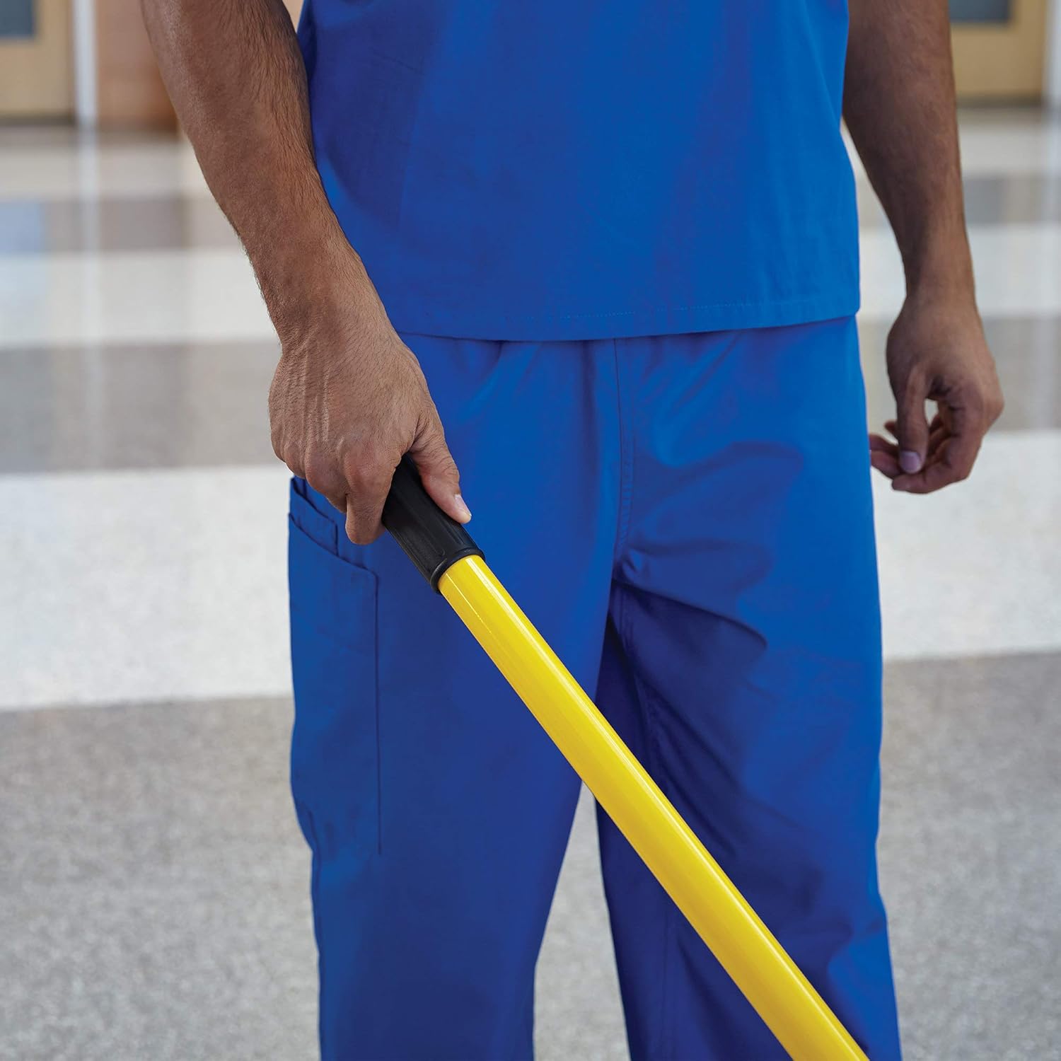 Professional Adjustable Extension Handle Yellow