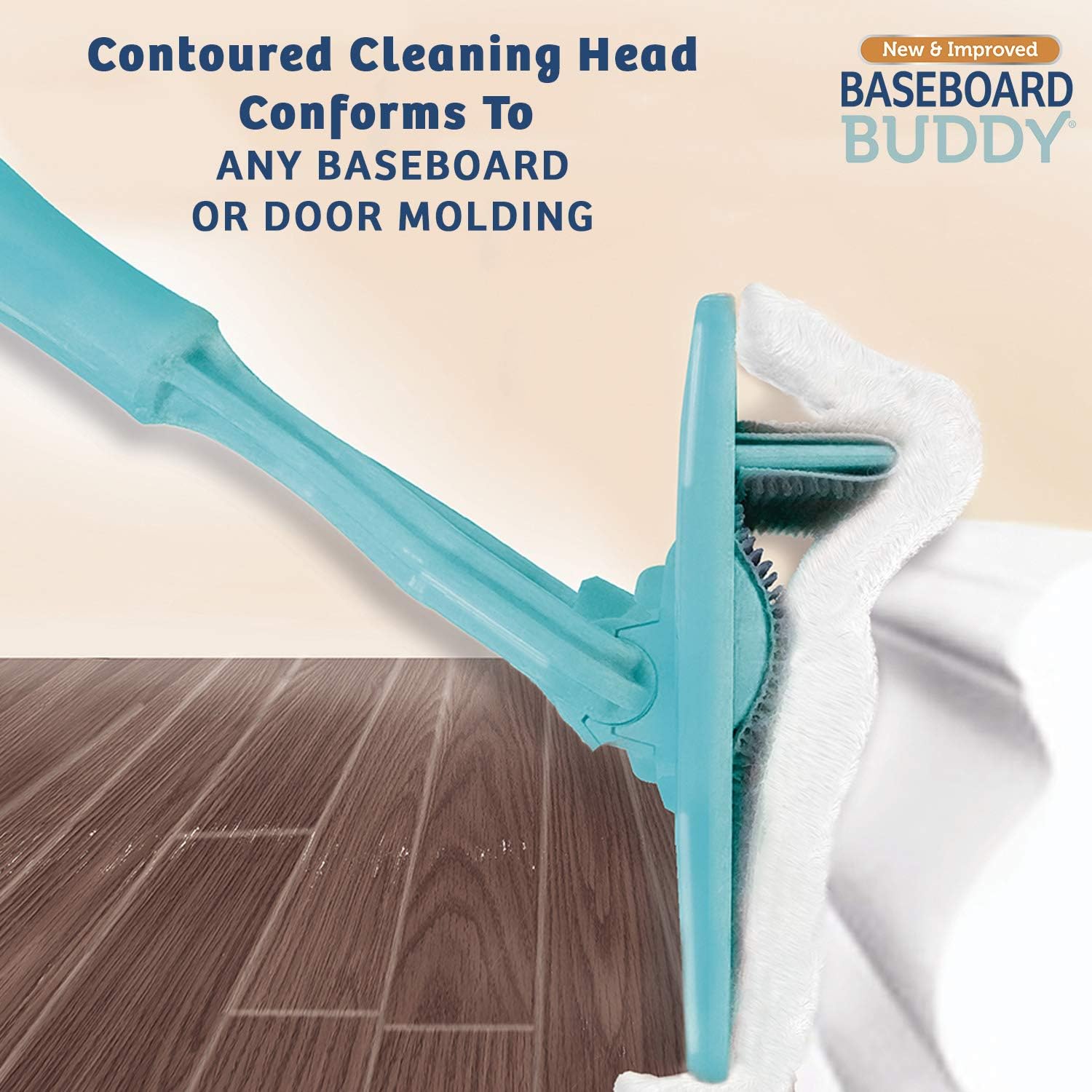 Baseboard Buddy 20 Pack Microfiber Replacement Pads