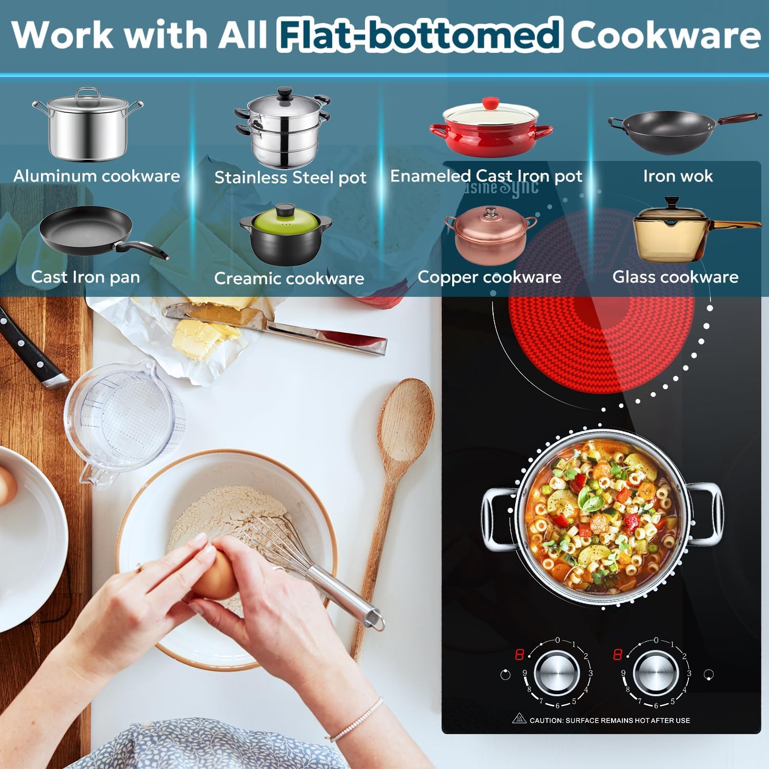 Electric Cooktop for Quick Use