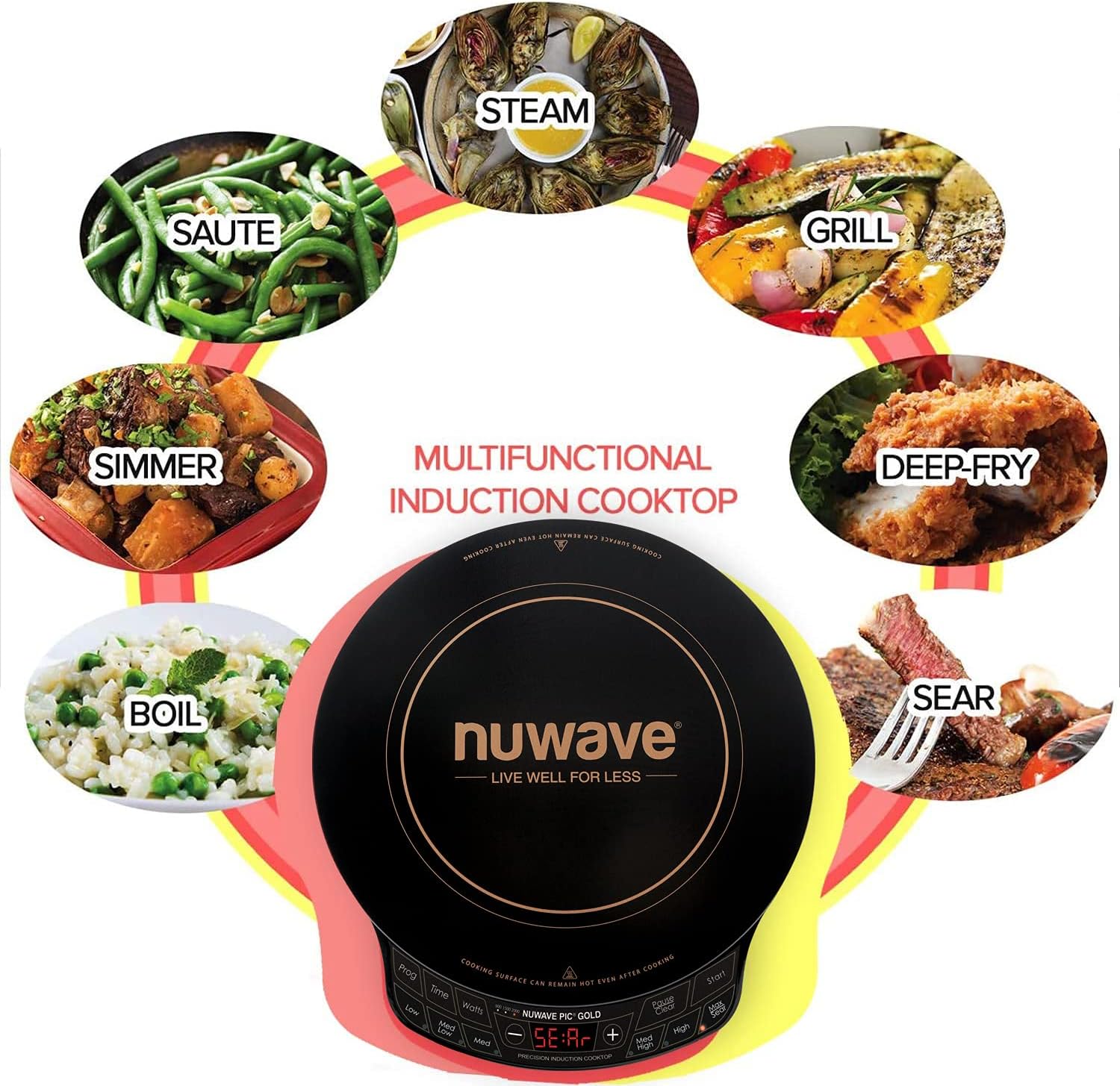 Straightforward Precision Cooktop