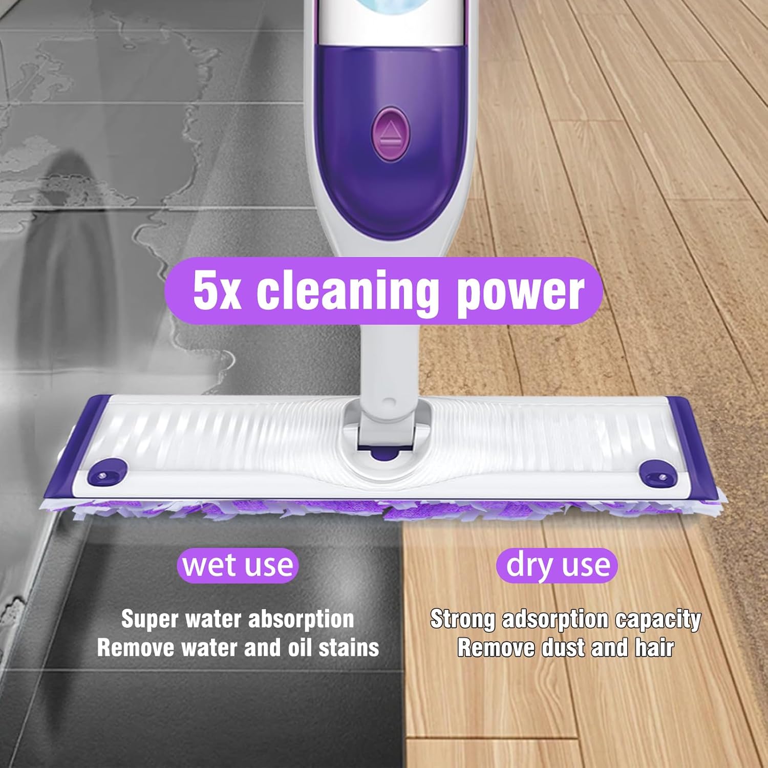 Professional Disposable Pads Swiffer Compatible Multi-Surface Floor Cleaning