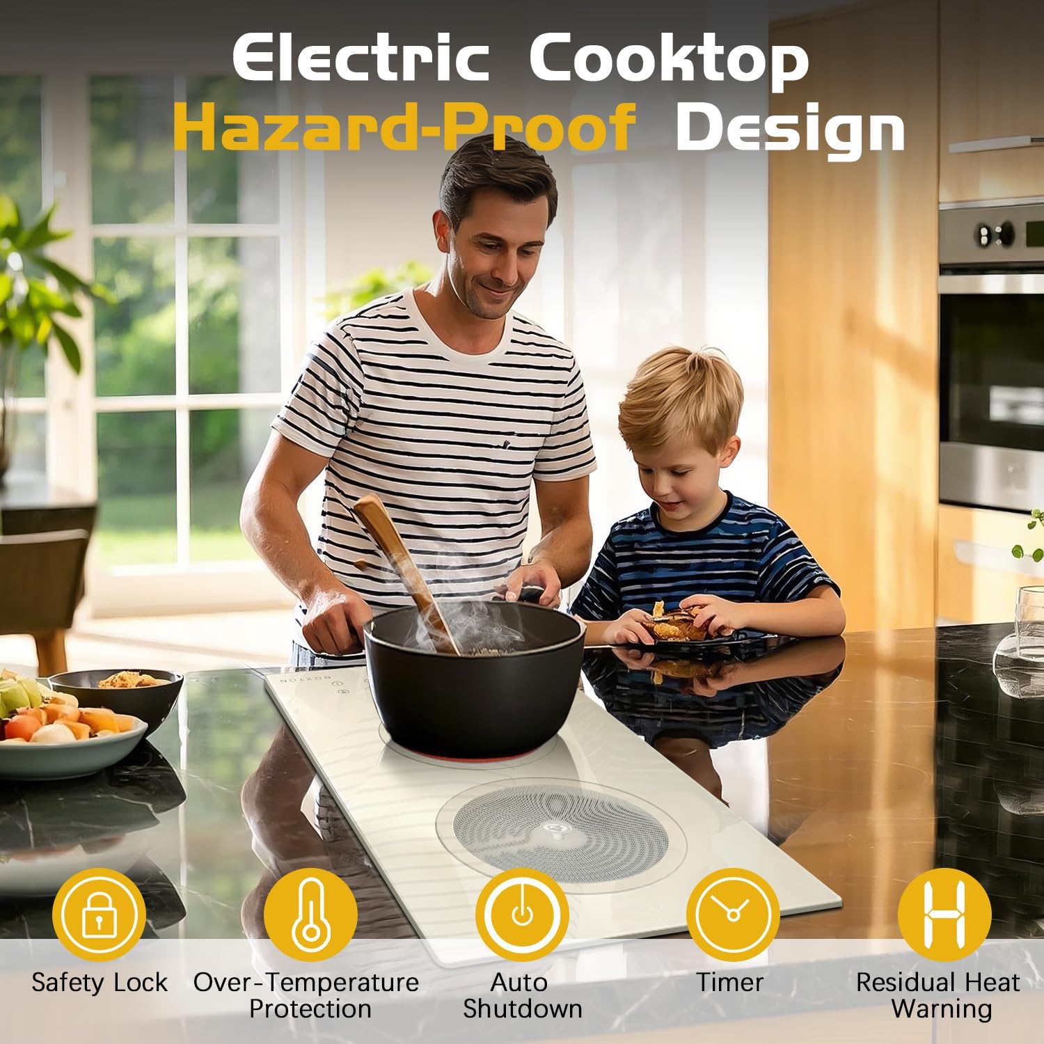 2-Burner Electric Cooktop
