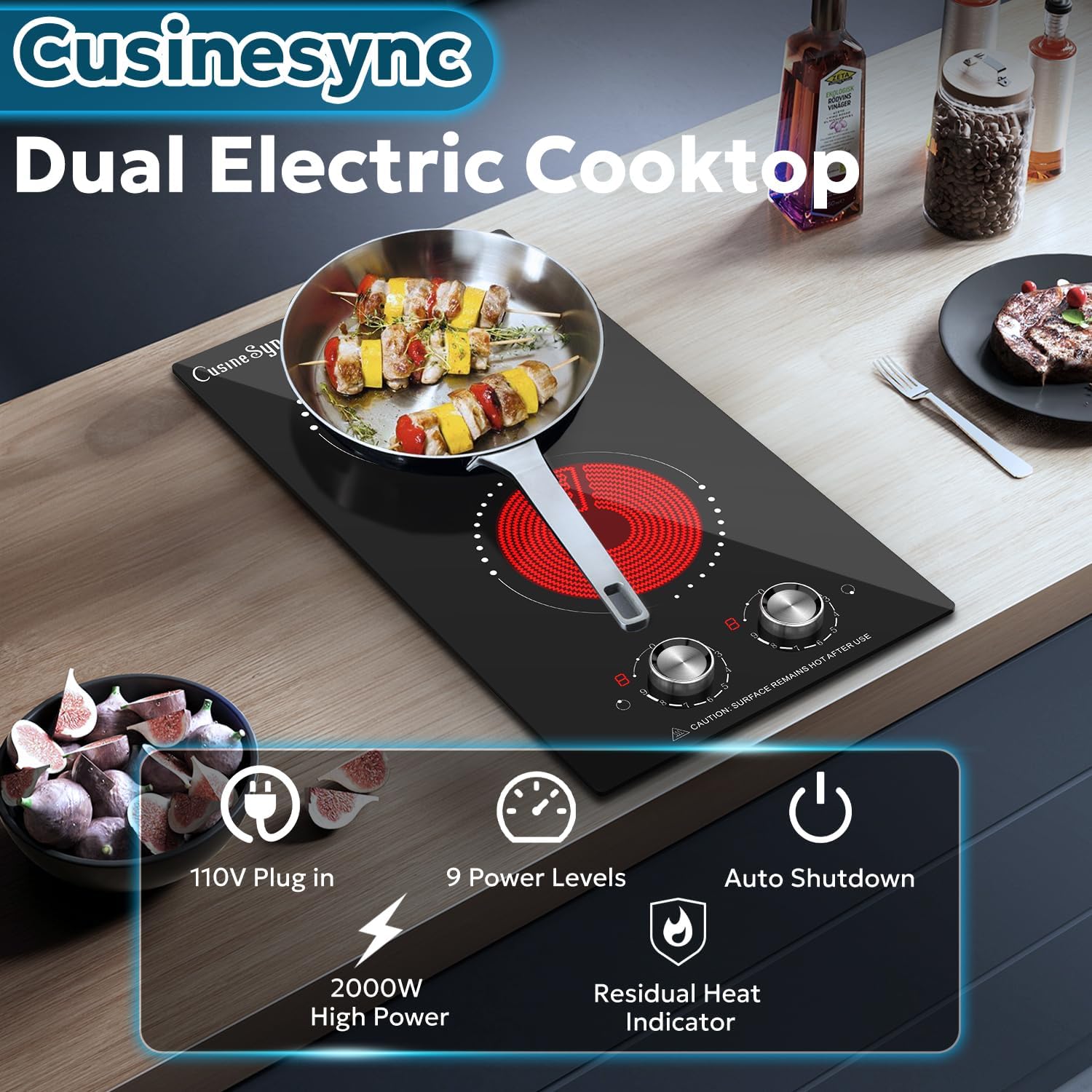 Electric Cooktop for Quick Use