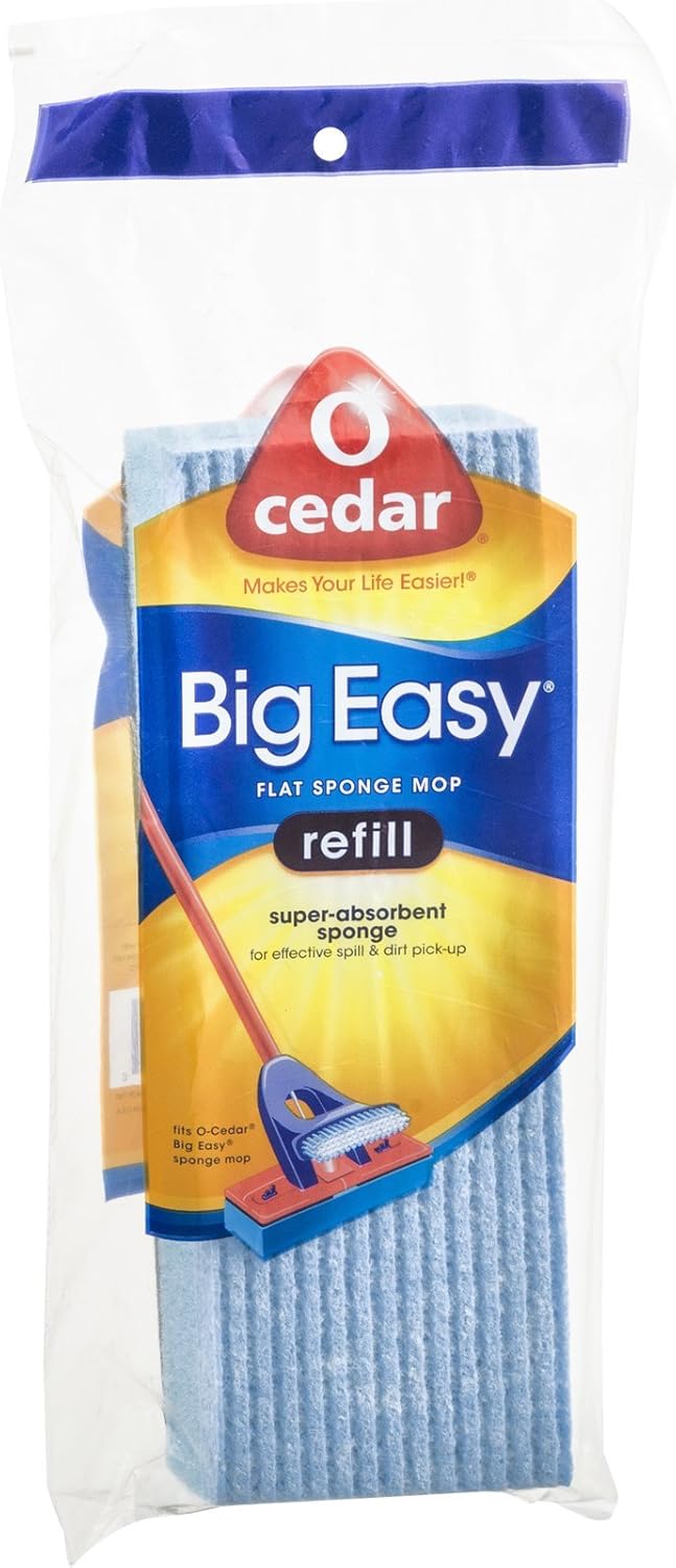 OCedar Big Easy Mop Refill - Bulk Essential Durable Mop Sponge