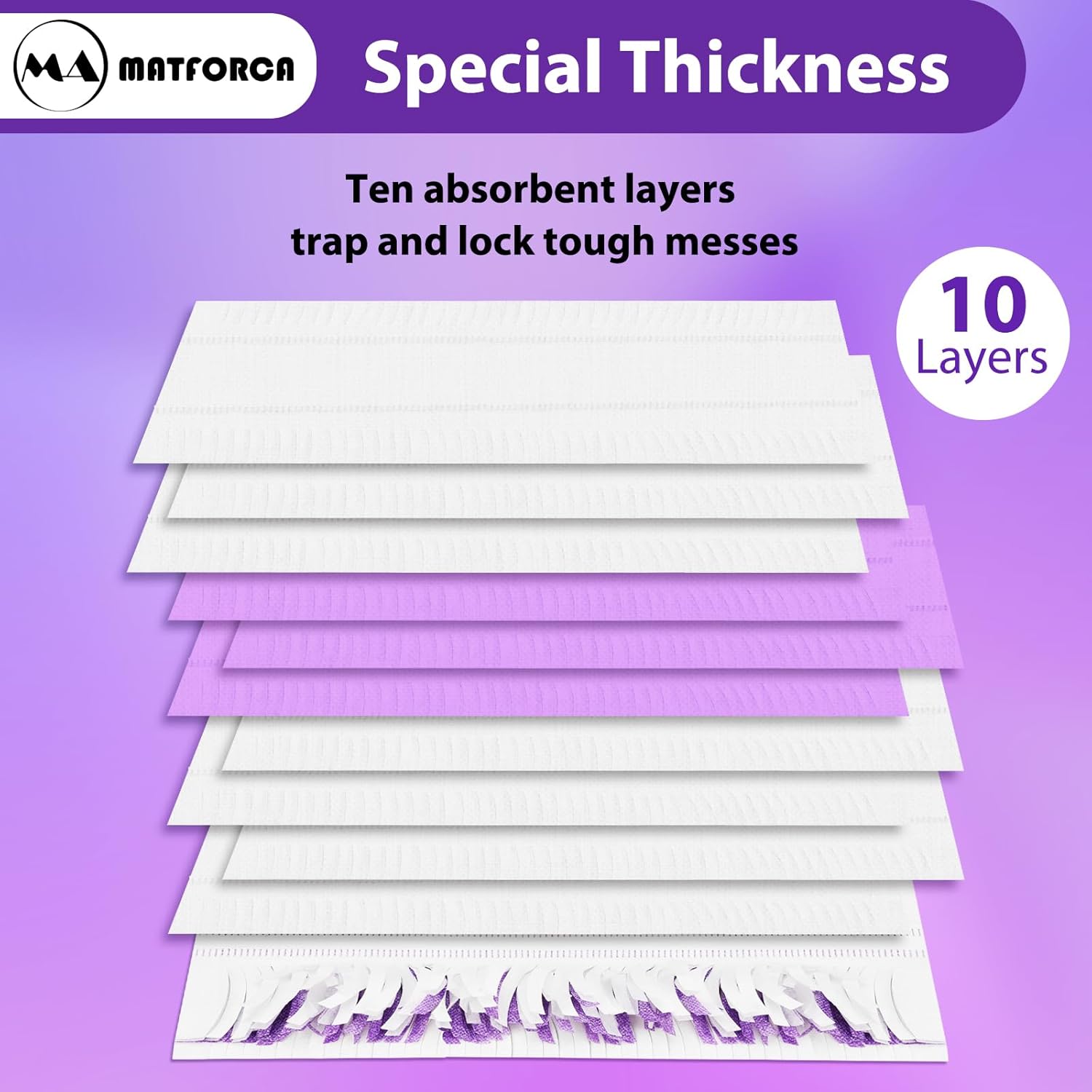 10-Pack Disposable Power Mop Pads