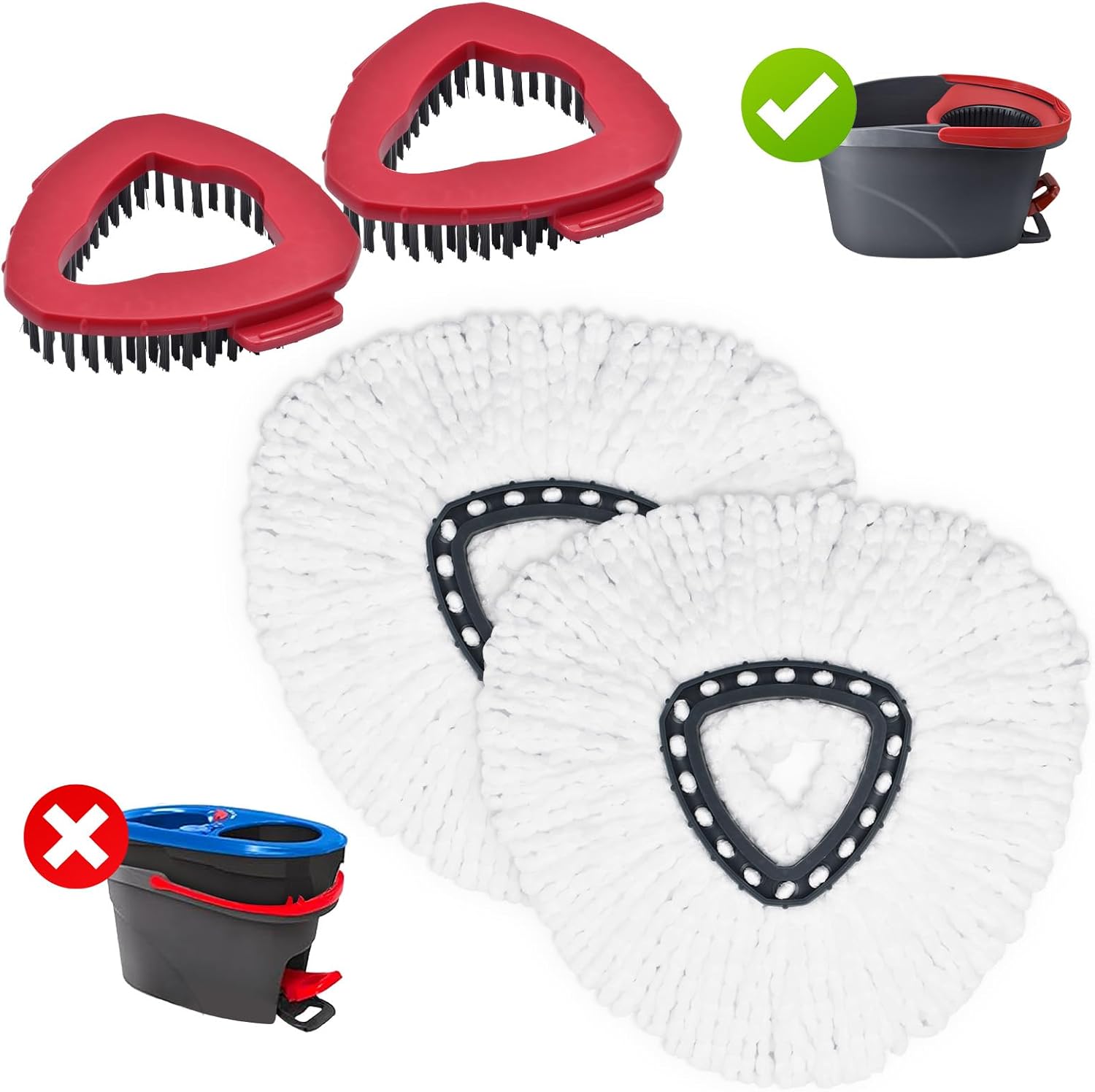 High-Quality Mop Heads for O Cedar EasyWring 1 Tank System