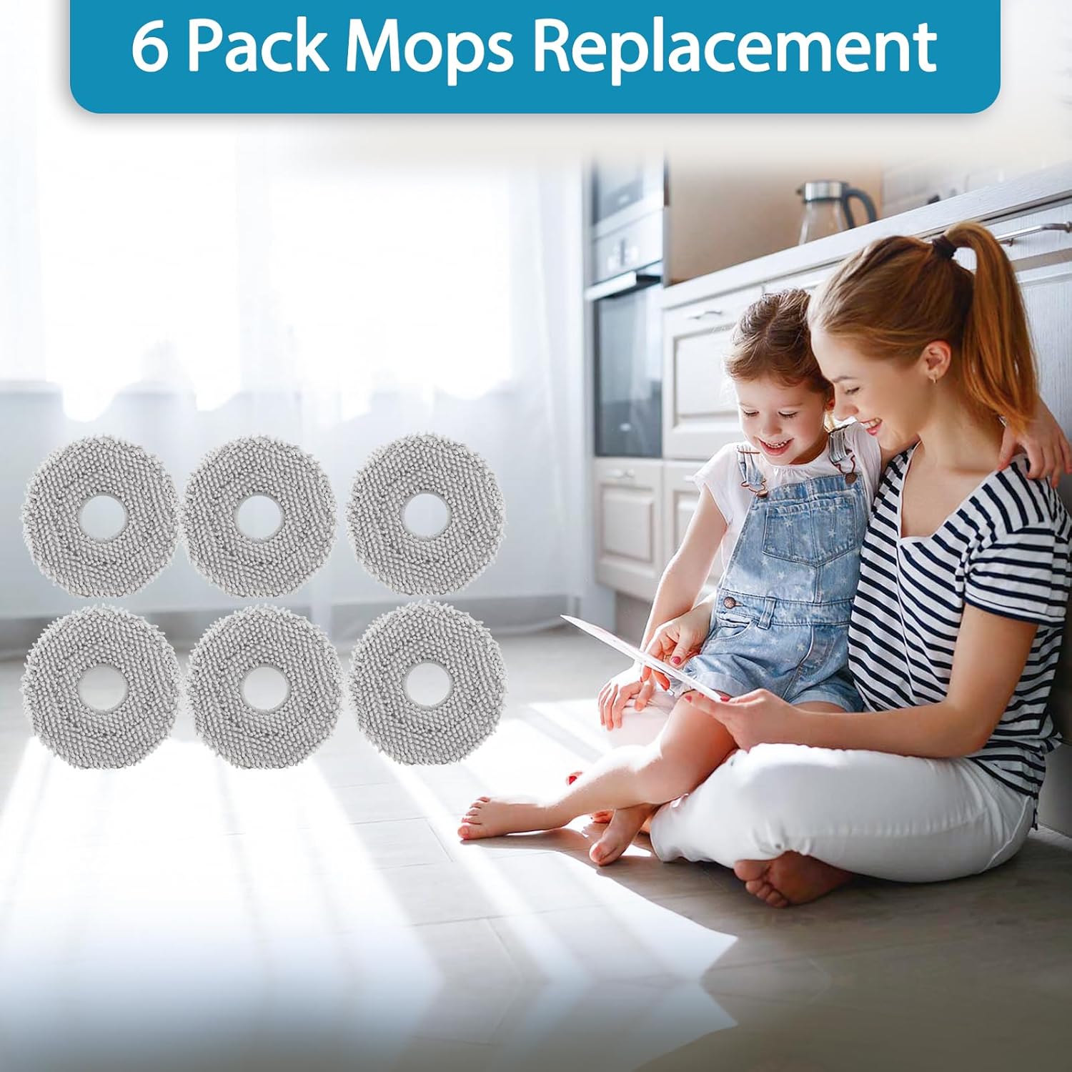 KGC Roborock Mop Pad Compatible Set