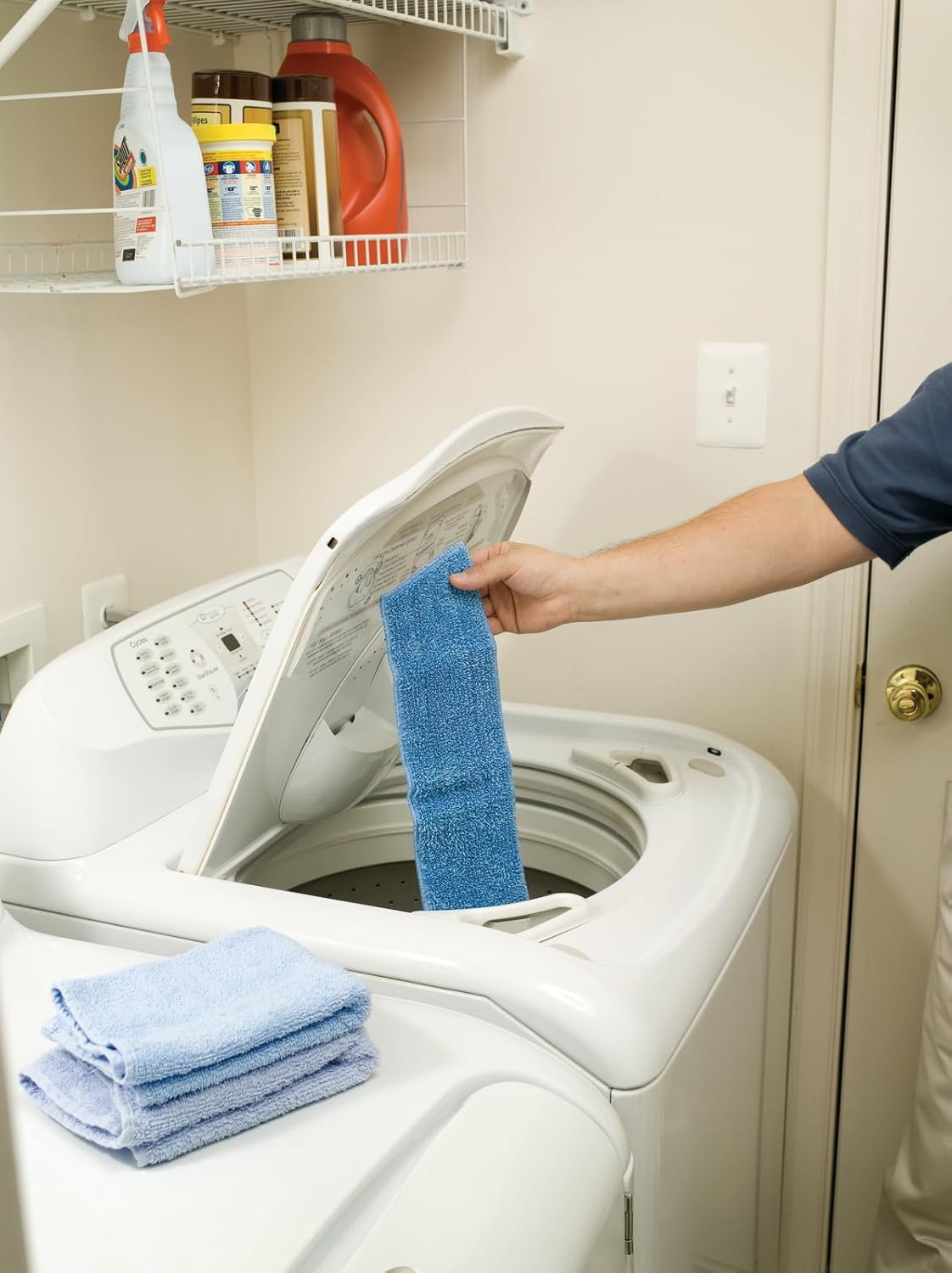 Premium Microfiber Wet Mop Pad by Rubbermaid