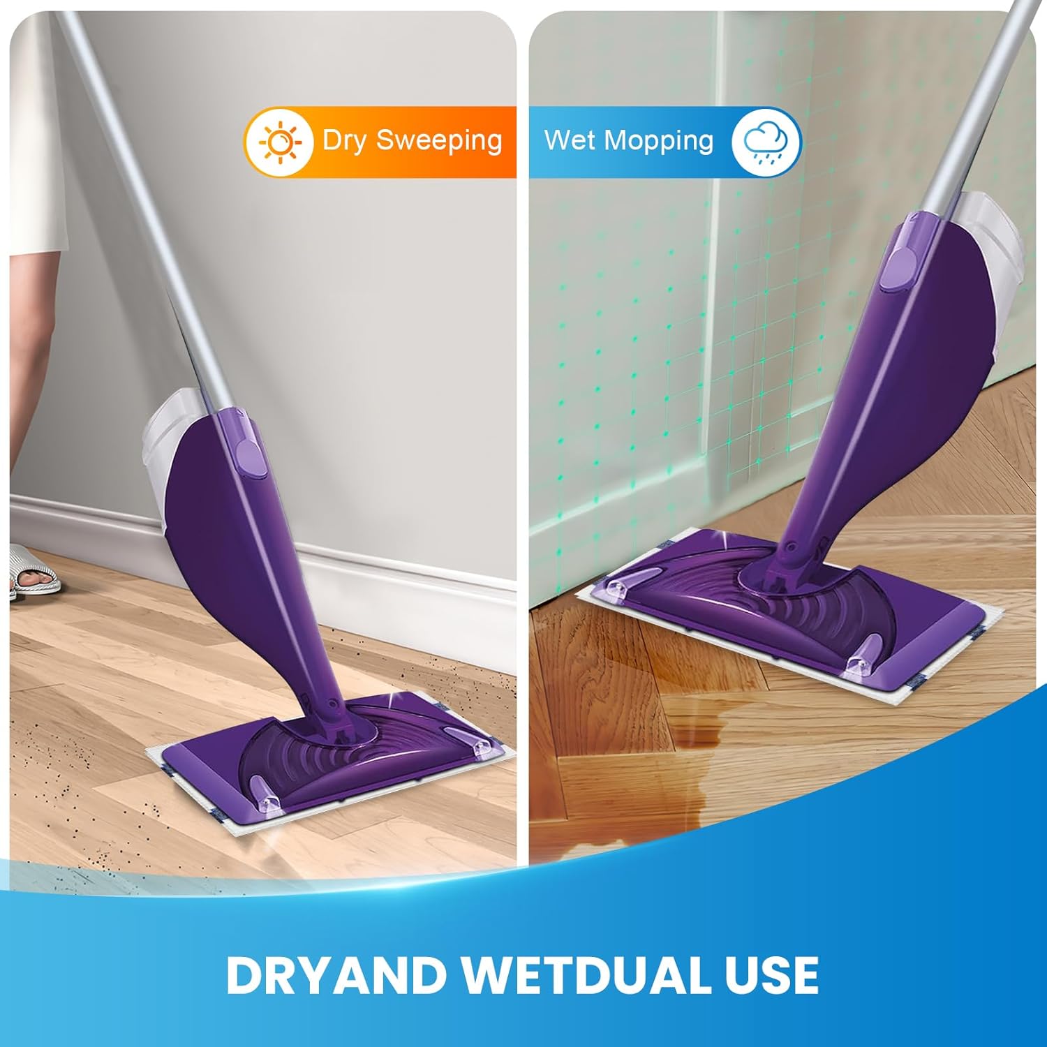 36-Pack Mop Pad Refill for Swiffer Wet Jet Spray Mop