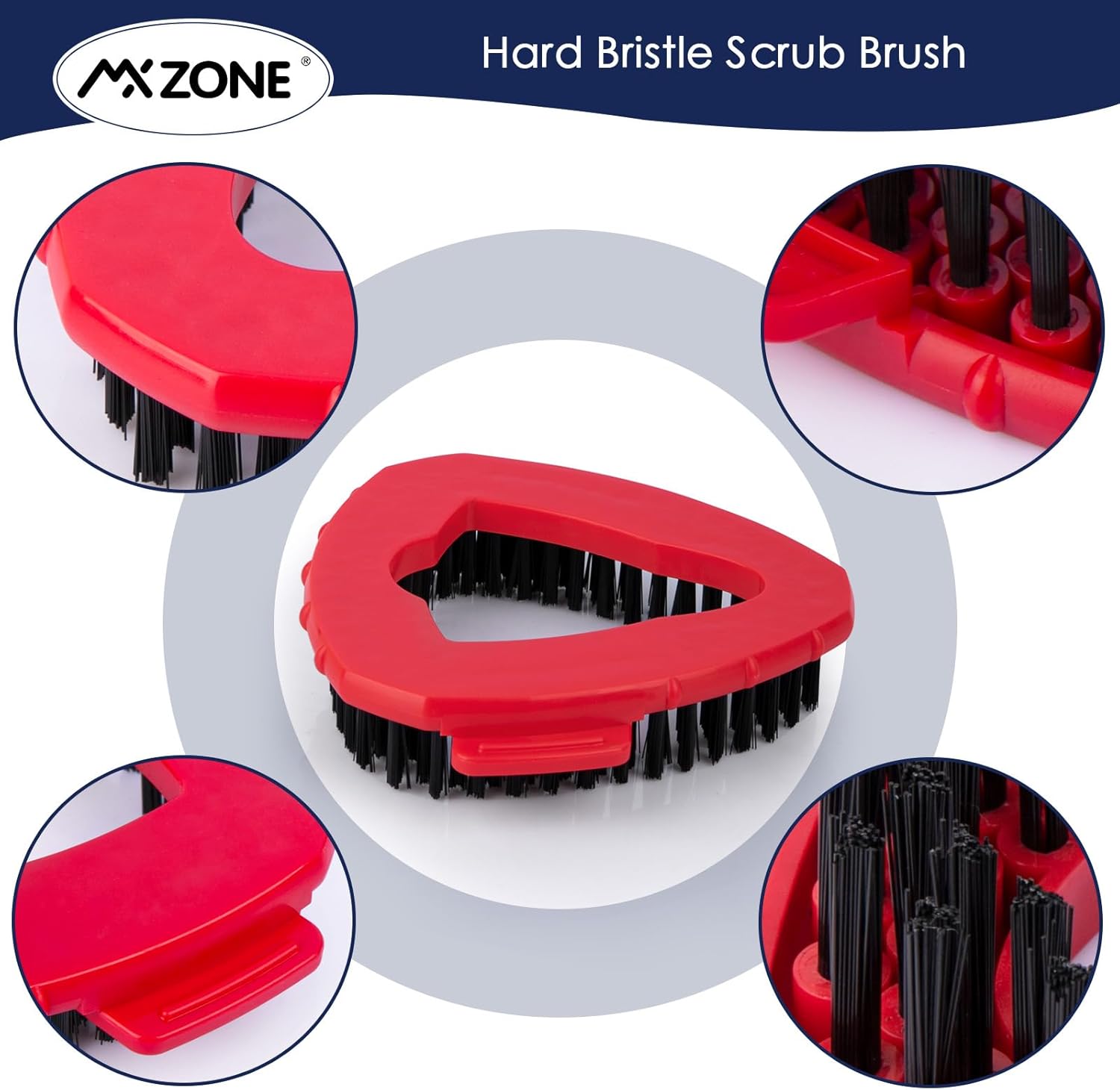 MXZONE Enhanced Scrubber Mop Head for Easy Tile Surface Cleaning