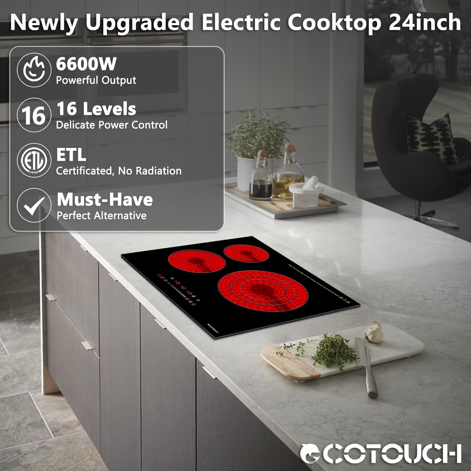 Electric Cooktop 24
