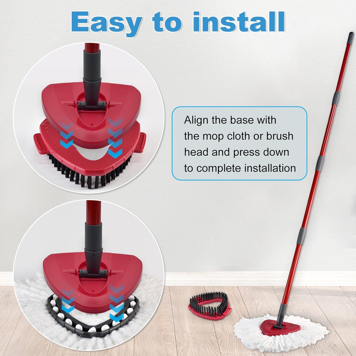 High-Quality Mop Heads for O Cedar EasyWring 1 Tank System