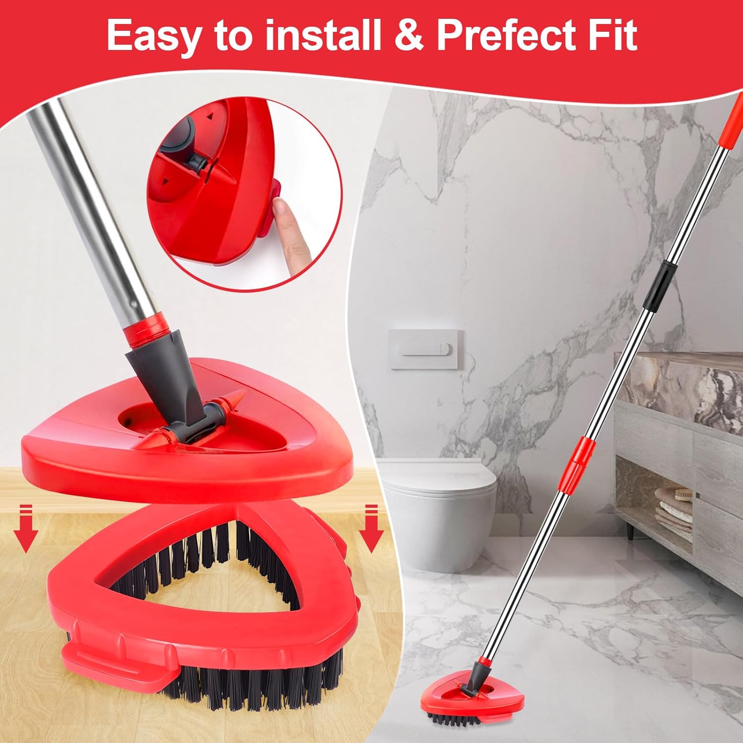 O Cedar Scrub Brush Kit - Easy to Use DurableClean