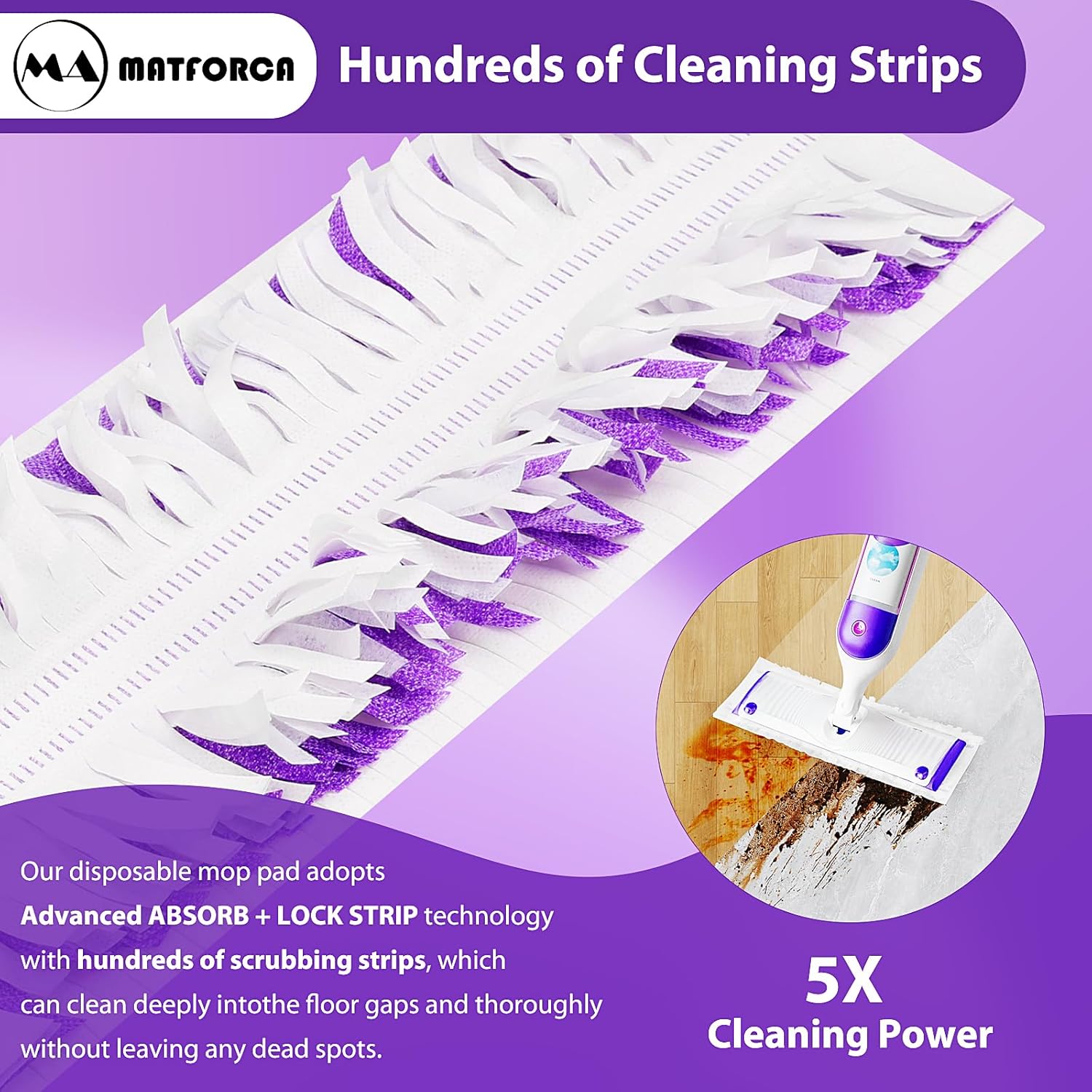 10-Pack Disposable Power Mop Pads