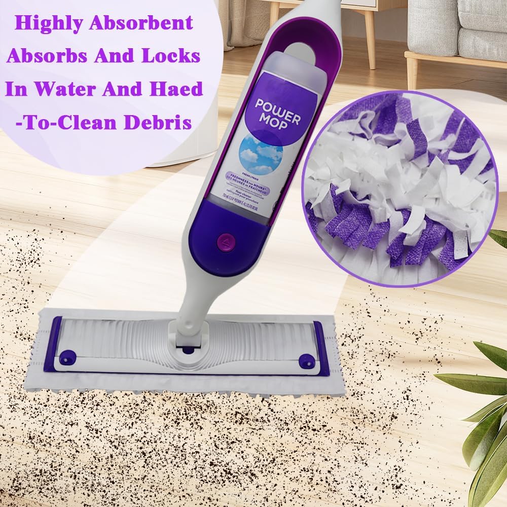Perfect 10-Count Set for Mop Pad Refills - Safe Compatible and Efficient