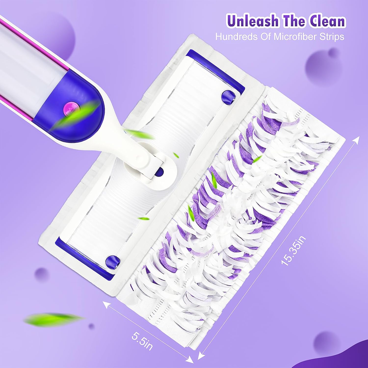 Pure Realm 18-Count Swiffer PowerMop Refills Durable Effective Multi-Surface Mop Pads