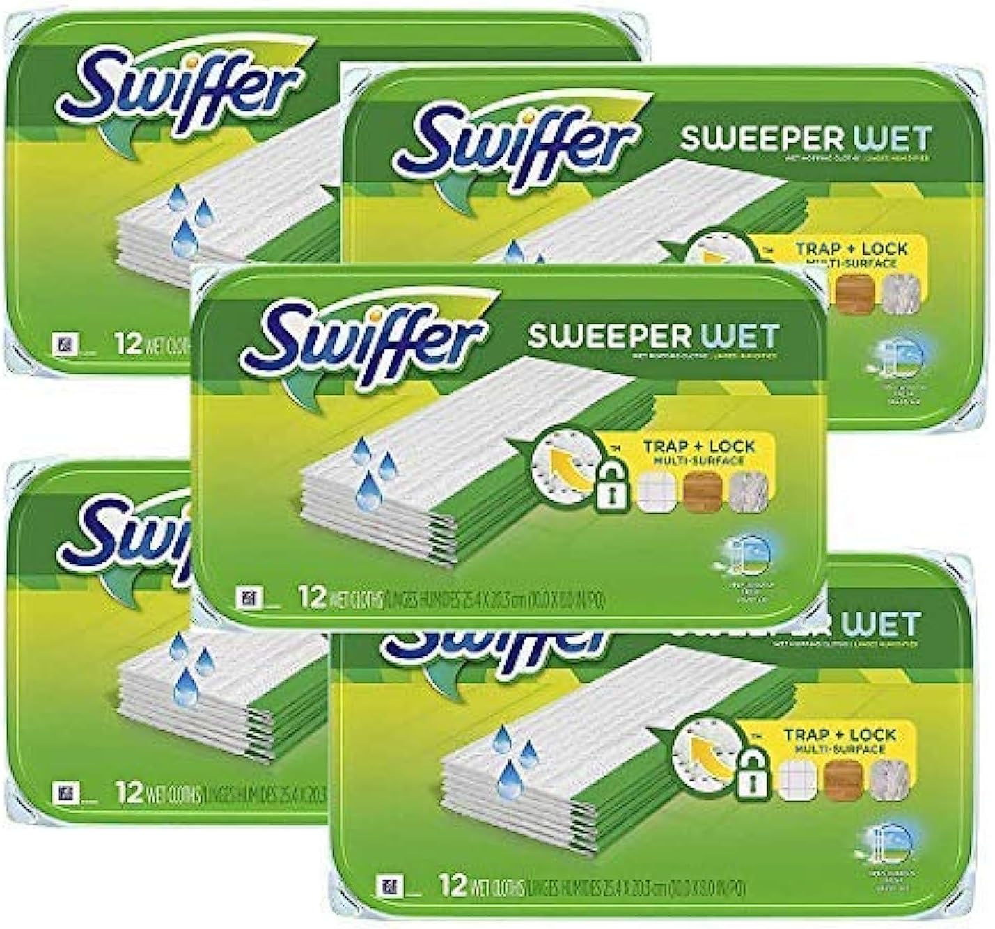 Swiffer Sweeper Wet Mopping Pad Refills - 5 Pack