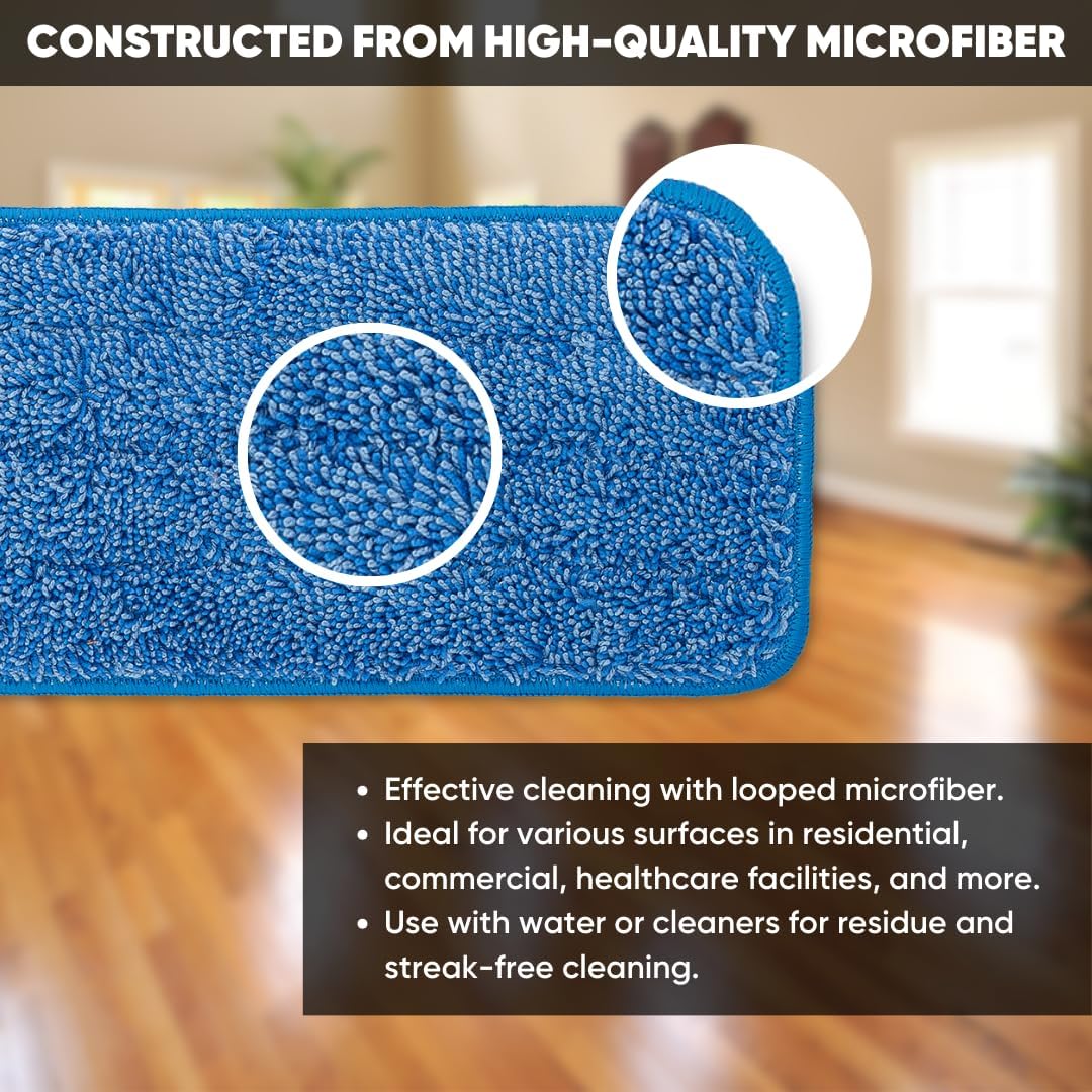 Microfiber Mop Pads for Sale in 18-inch Dimensions