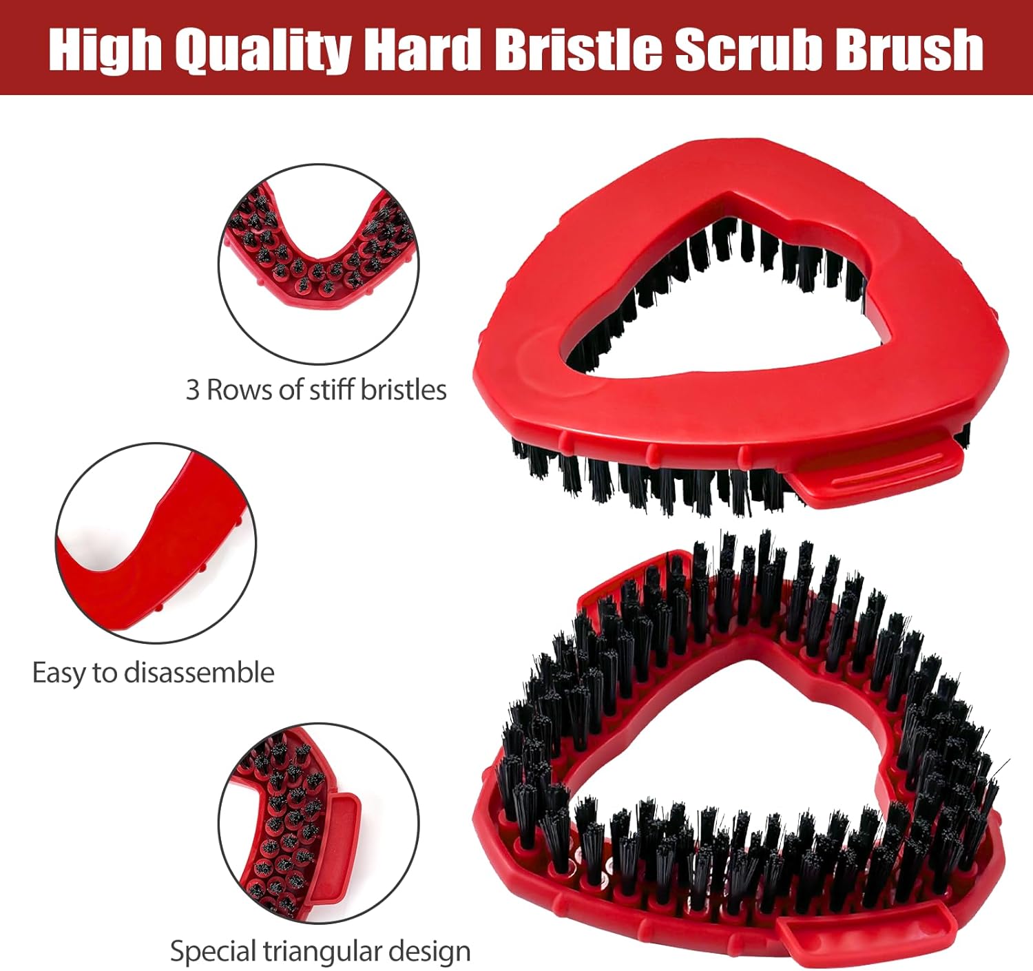 High-Quality Scrub Brush Set for Mopping