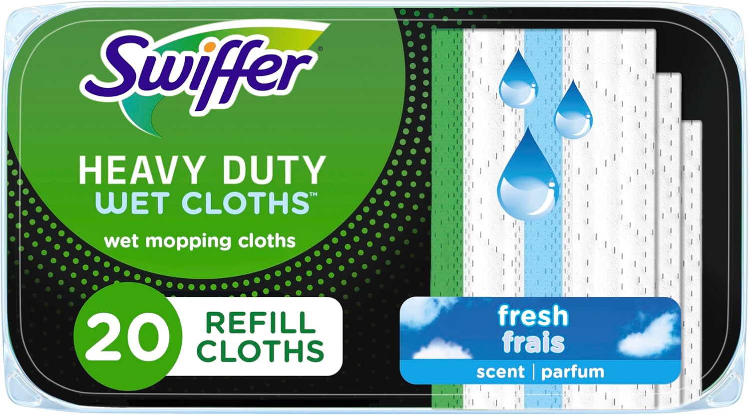 Swiffer Sweep Mop Wet Pads Refill Floor Cleaner 20ct Original