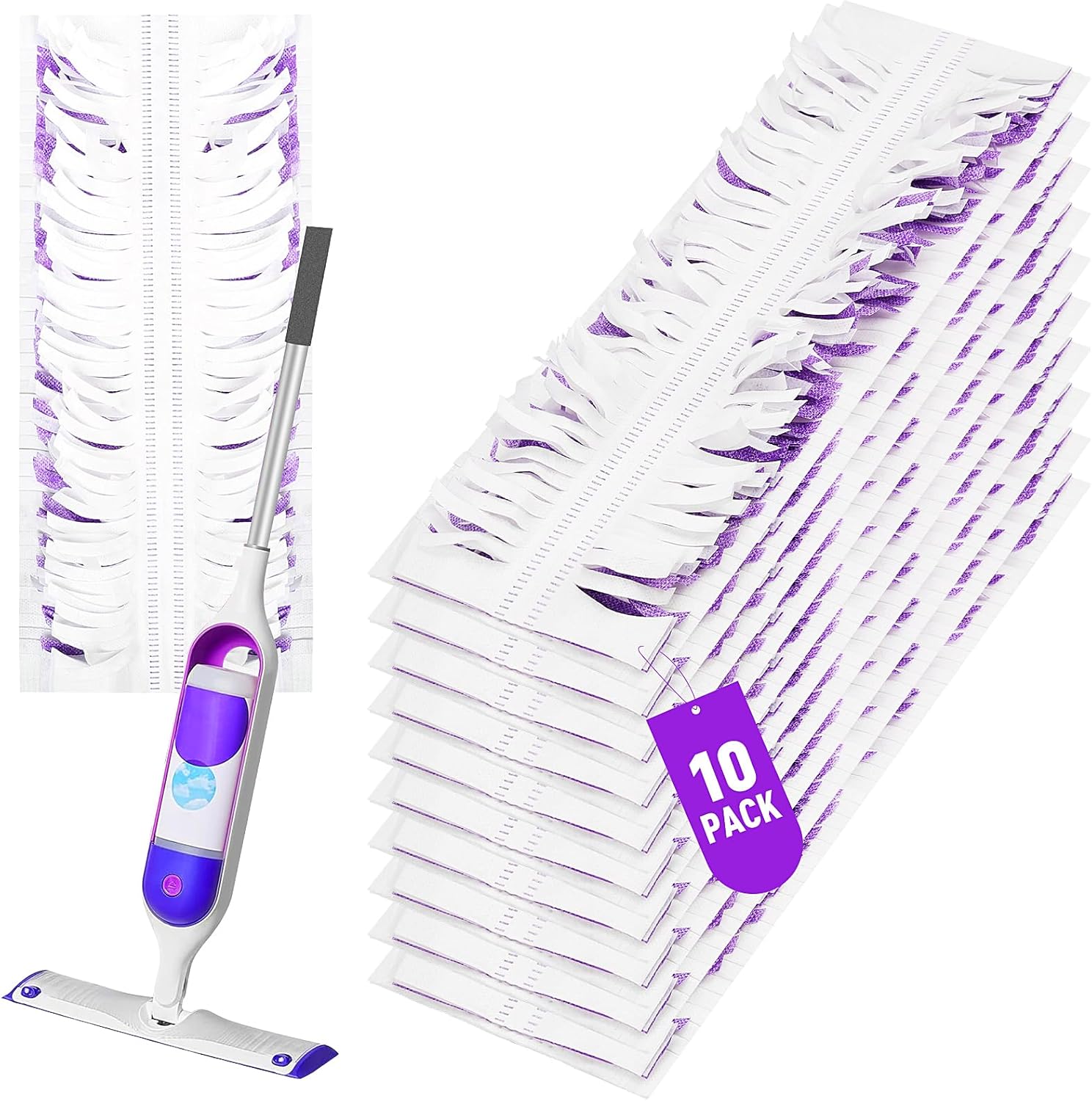 10-Pack Disposable Power Mop Pads
